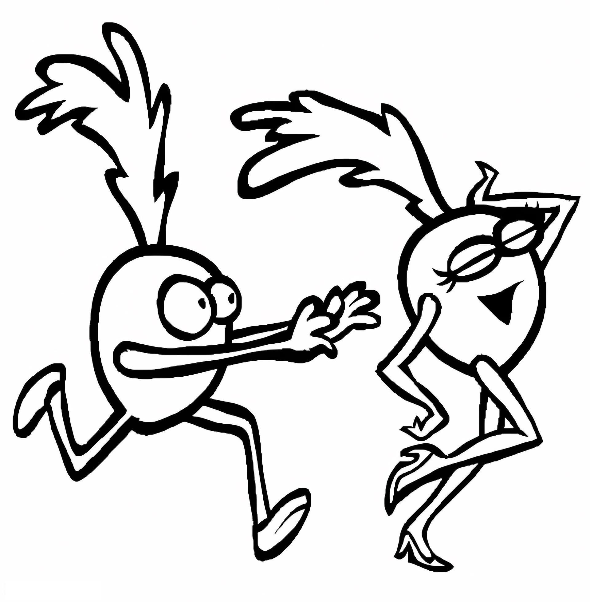 Running Two Carrots