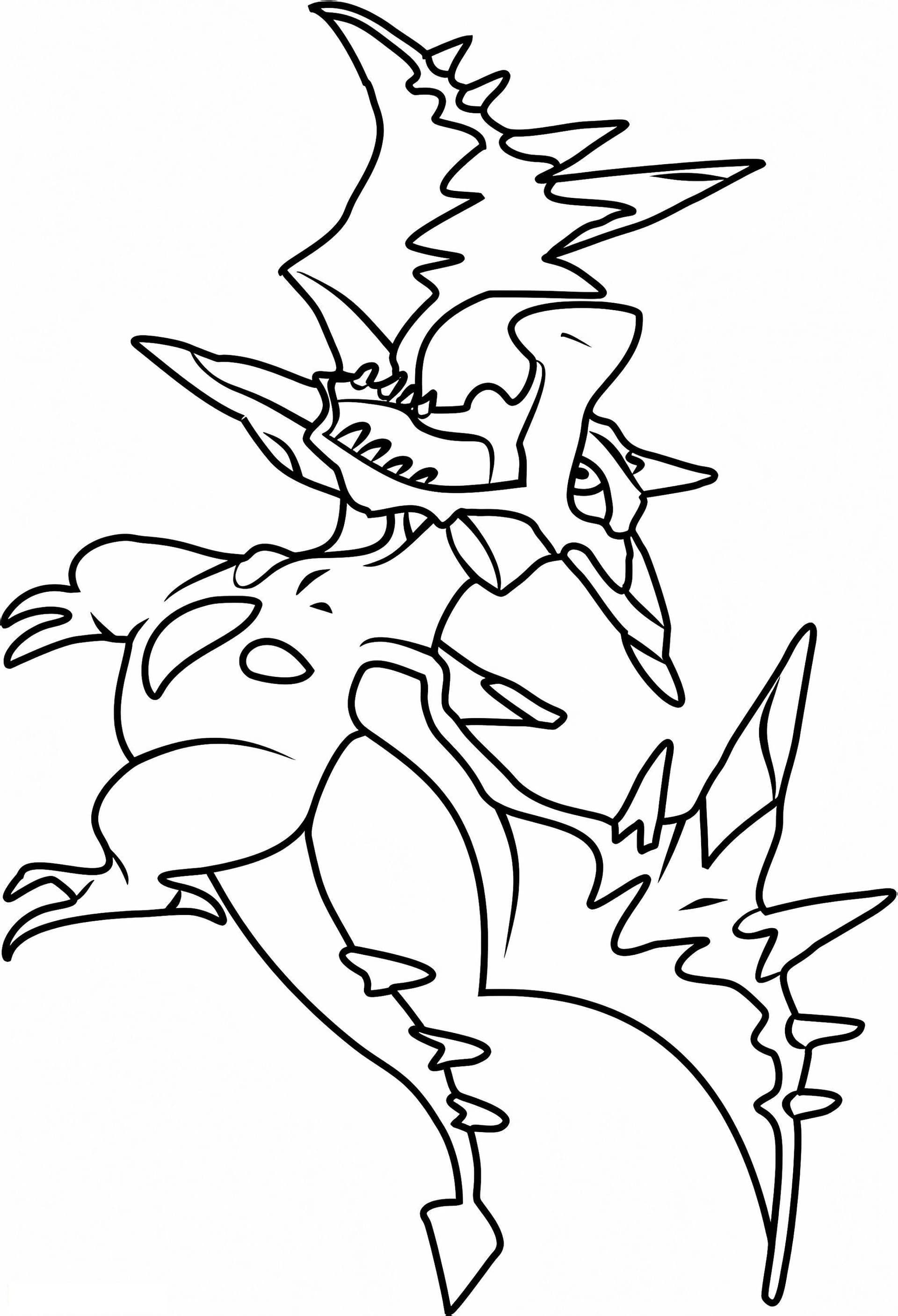 Mega Aerodactyl Pokemon A4