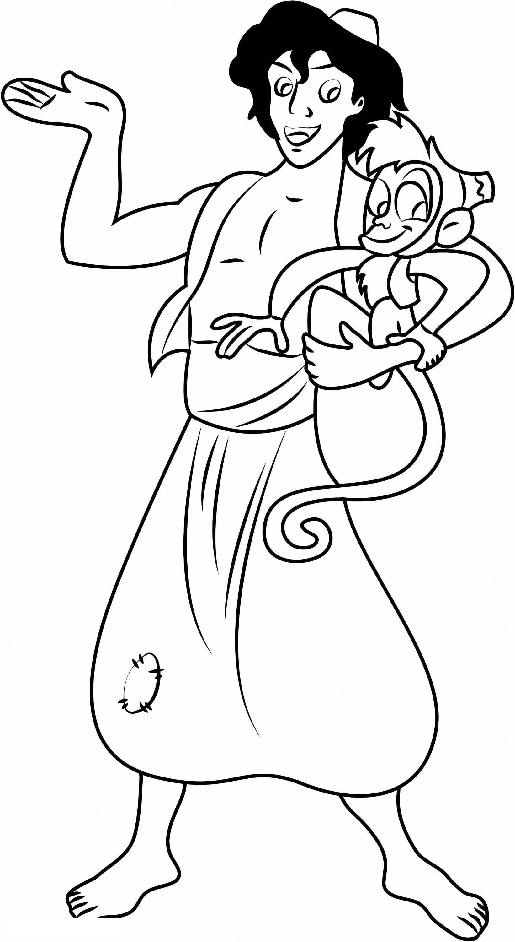 Aladdin And Abu A4
