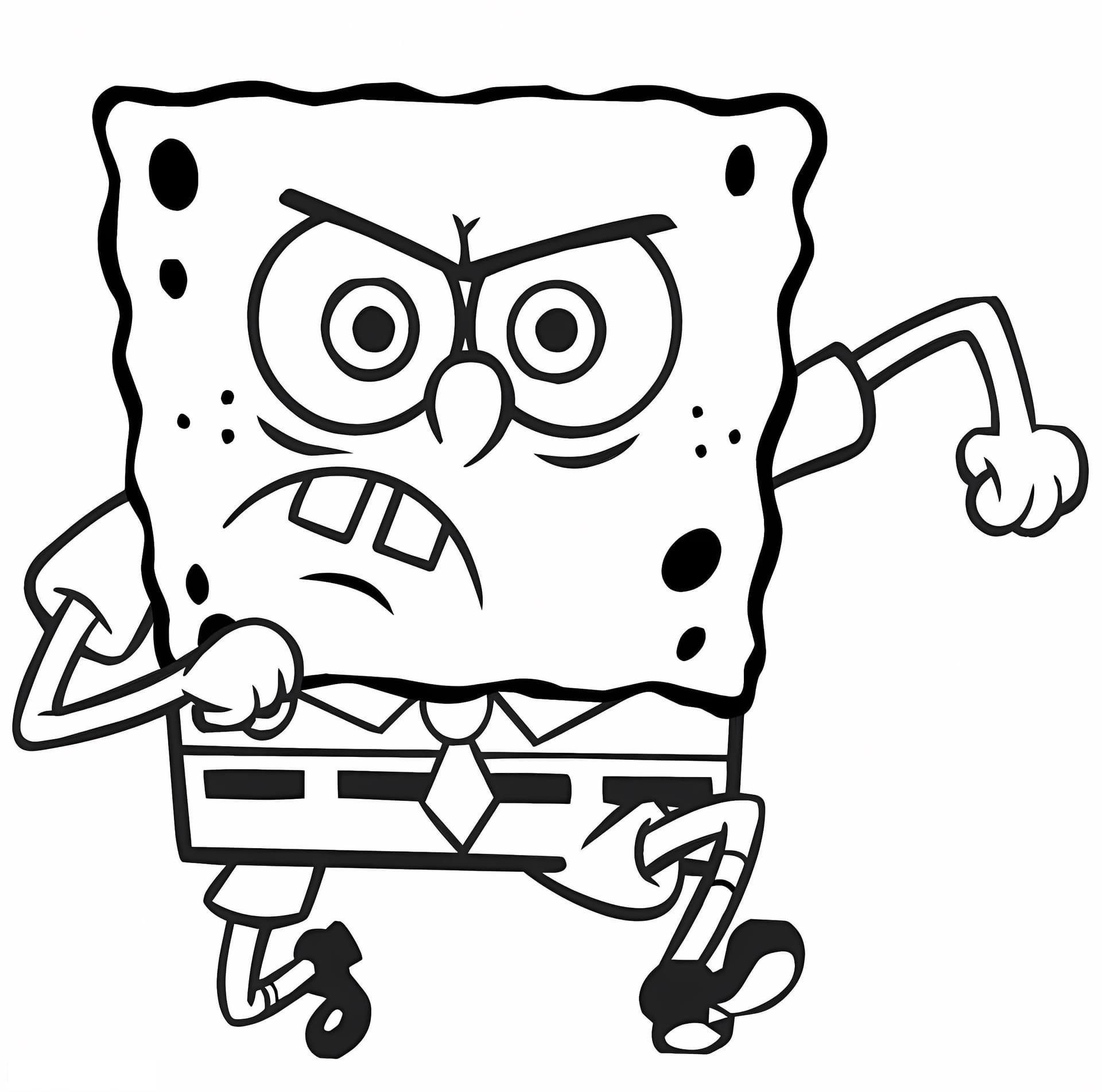Angry Spongebob A4