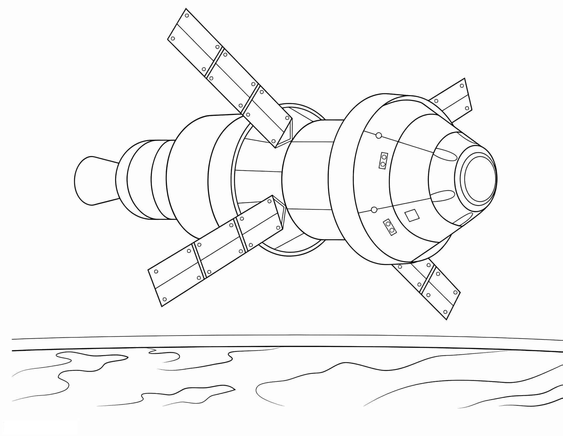 Orion Spacraft A4