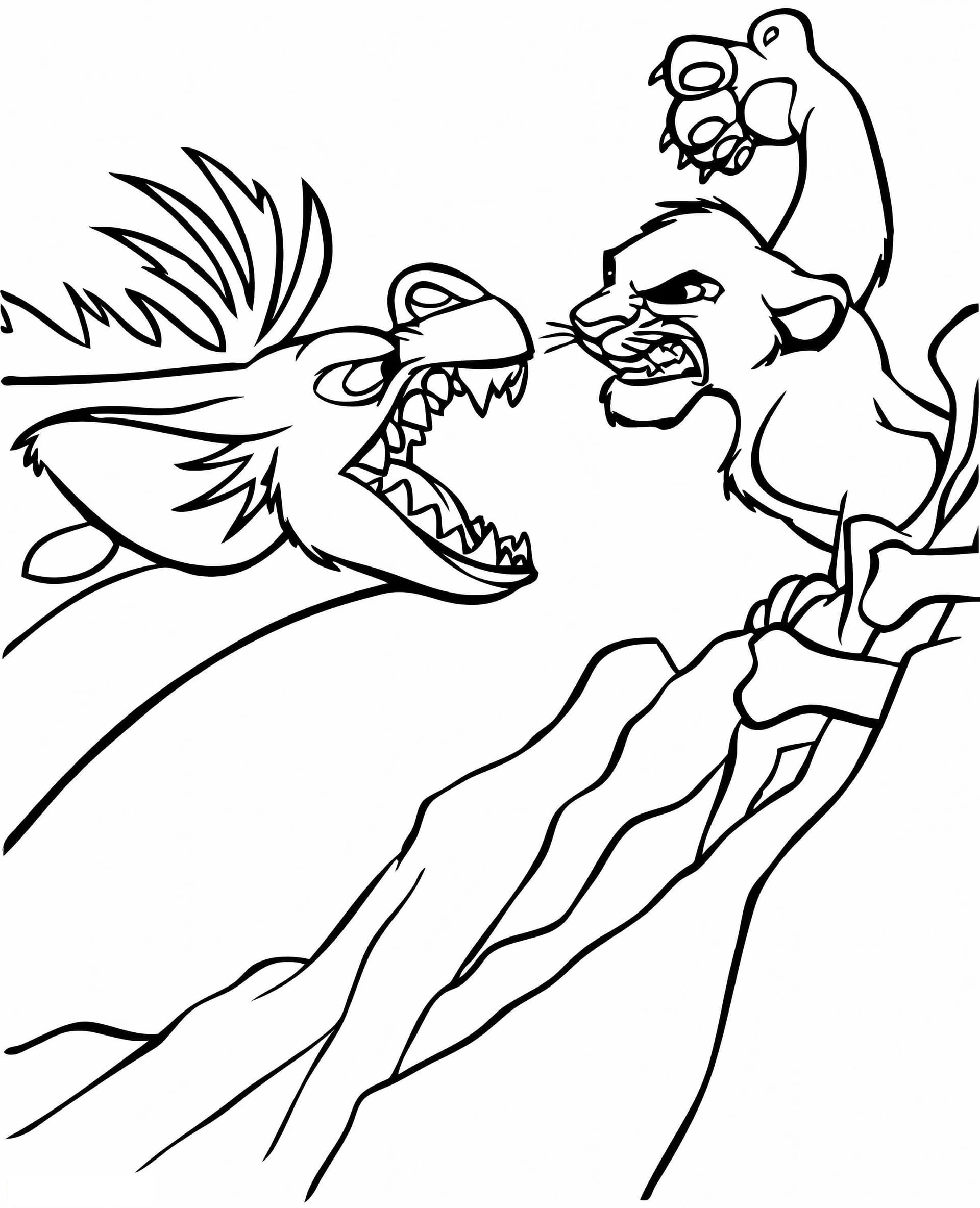 Banzai Vs Simba A4