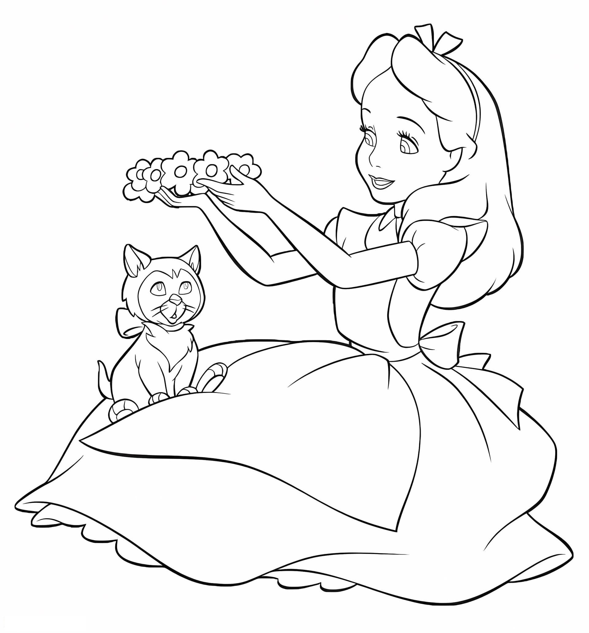 Alice And Kitten