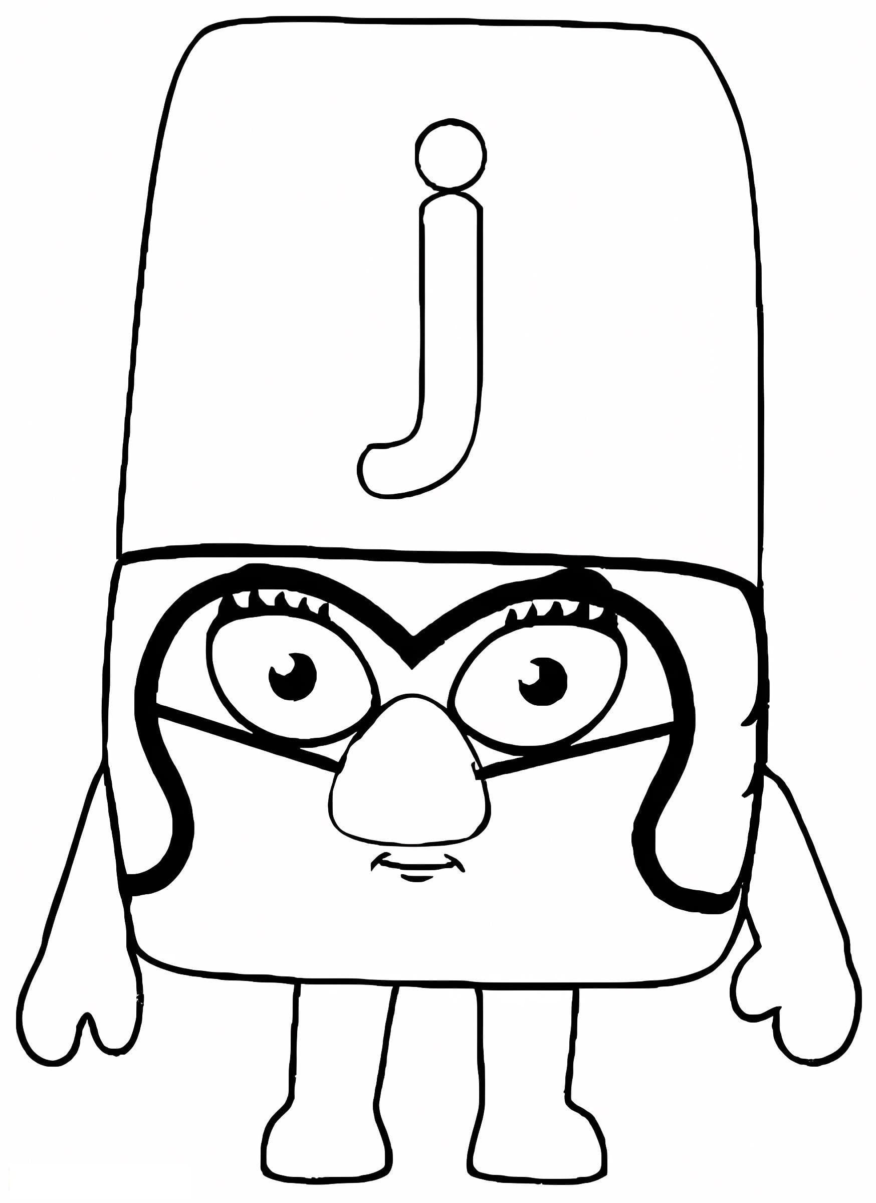 Alphablocks J