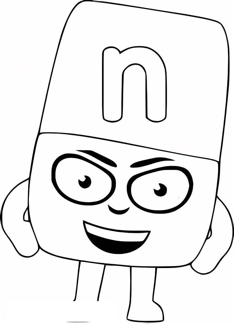 Alphablocks N