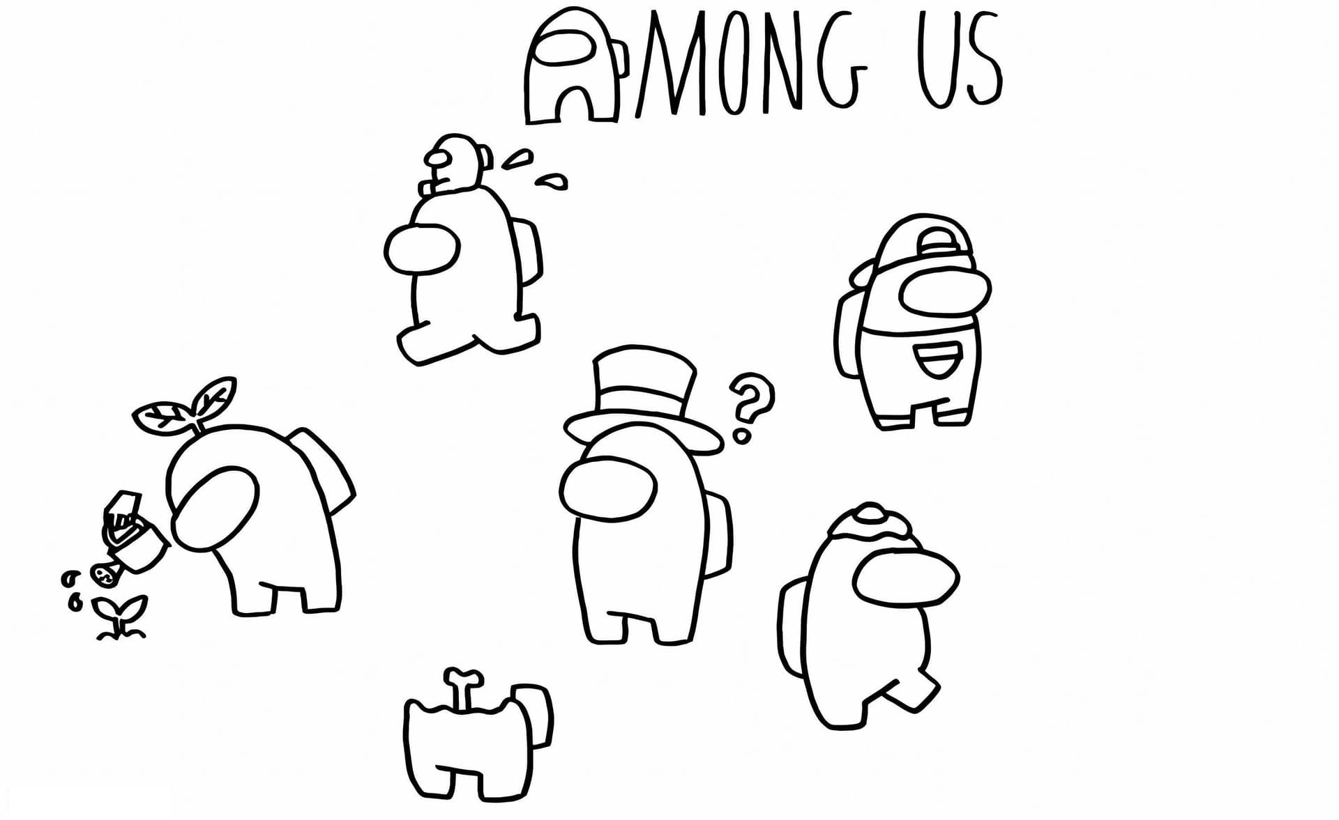 Among Us Characters