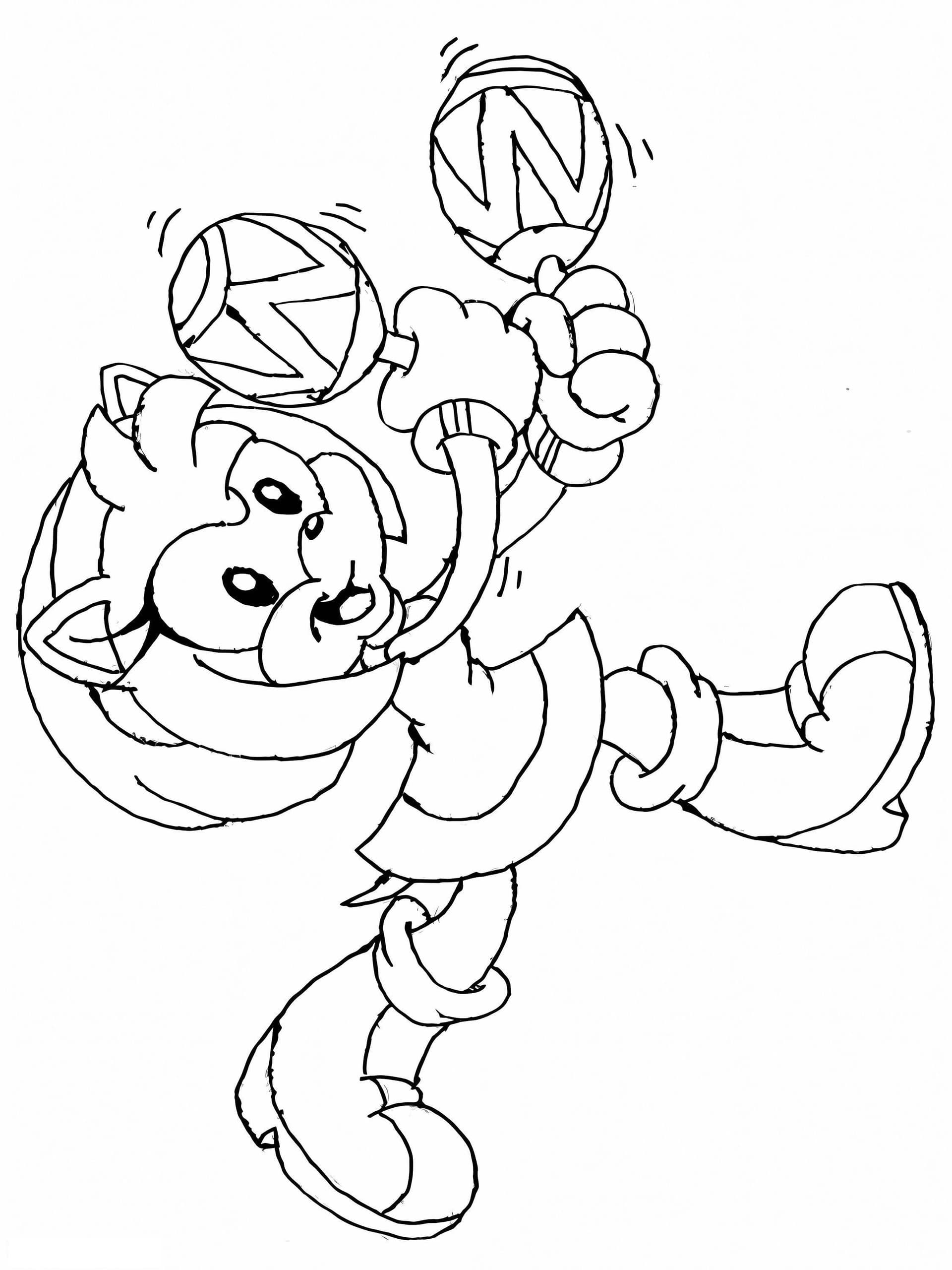 Amy Rose With Maracas