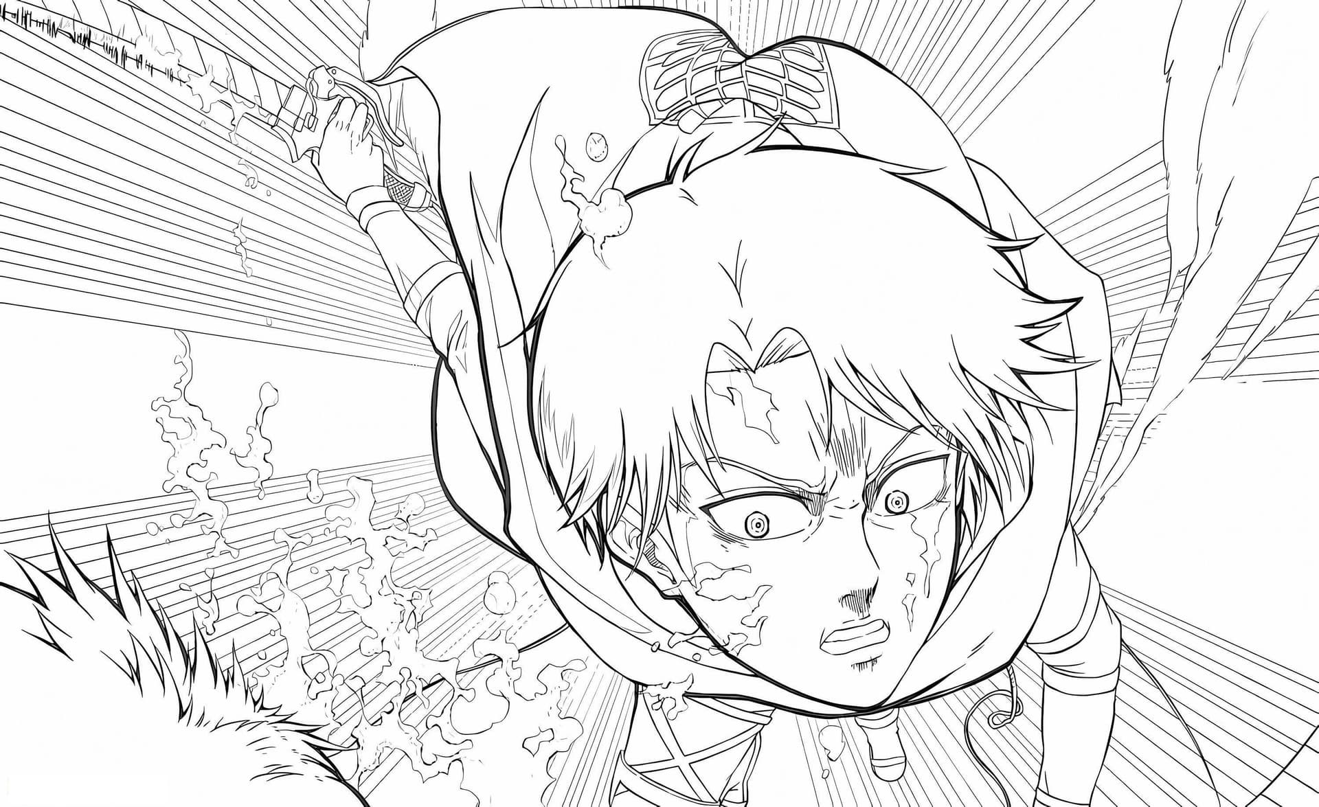 Angry Levi