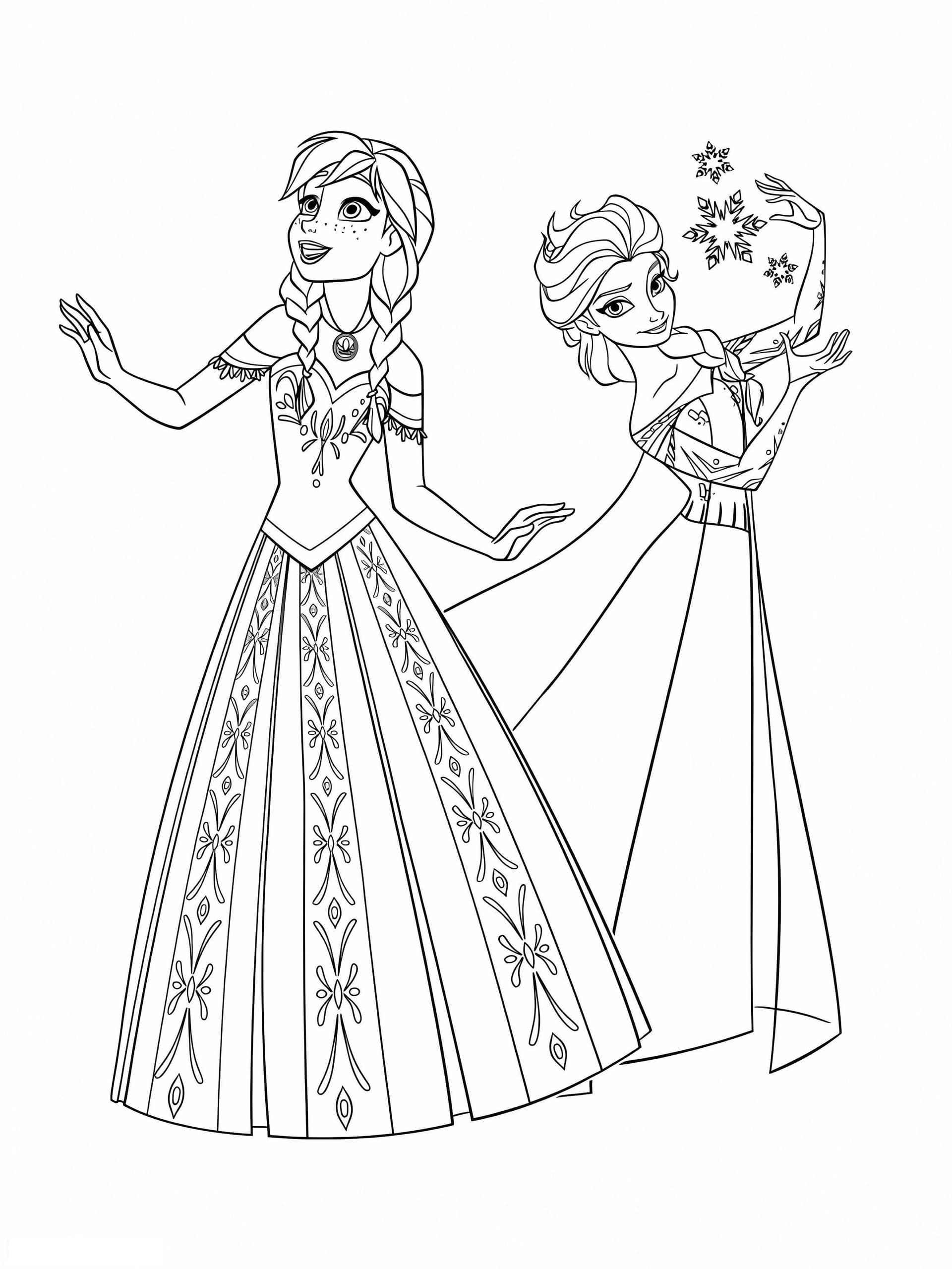 Anna And Elsa