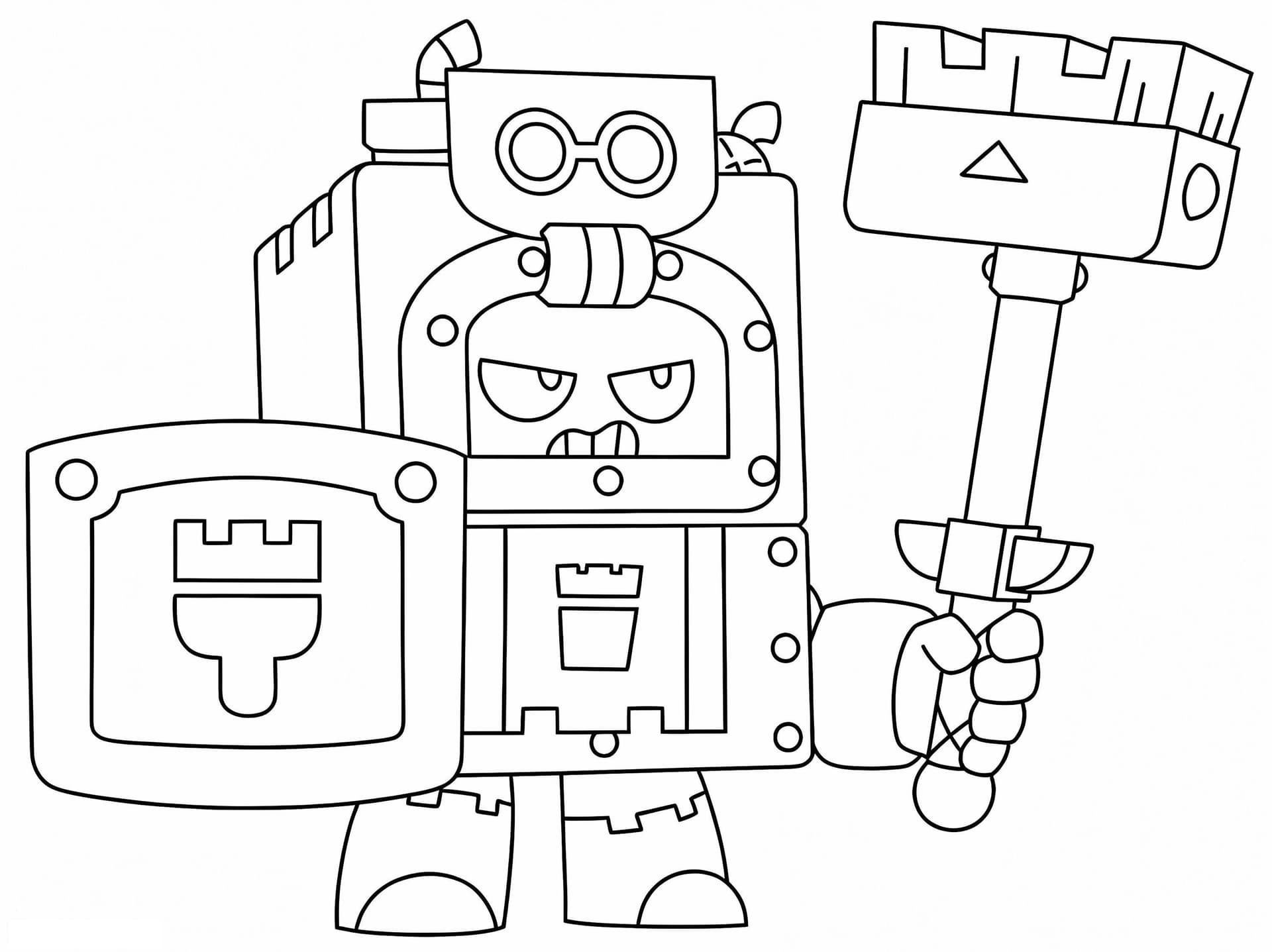 Ash Brawl Stars To Print