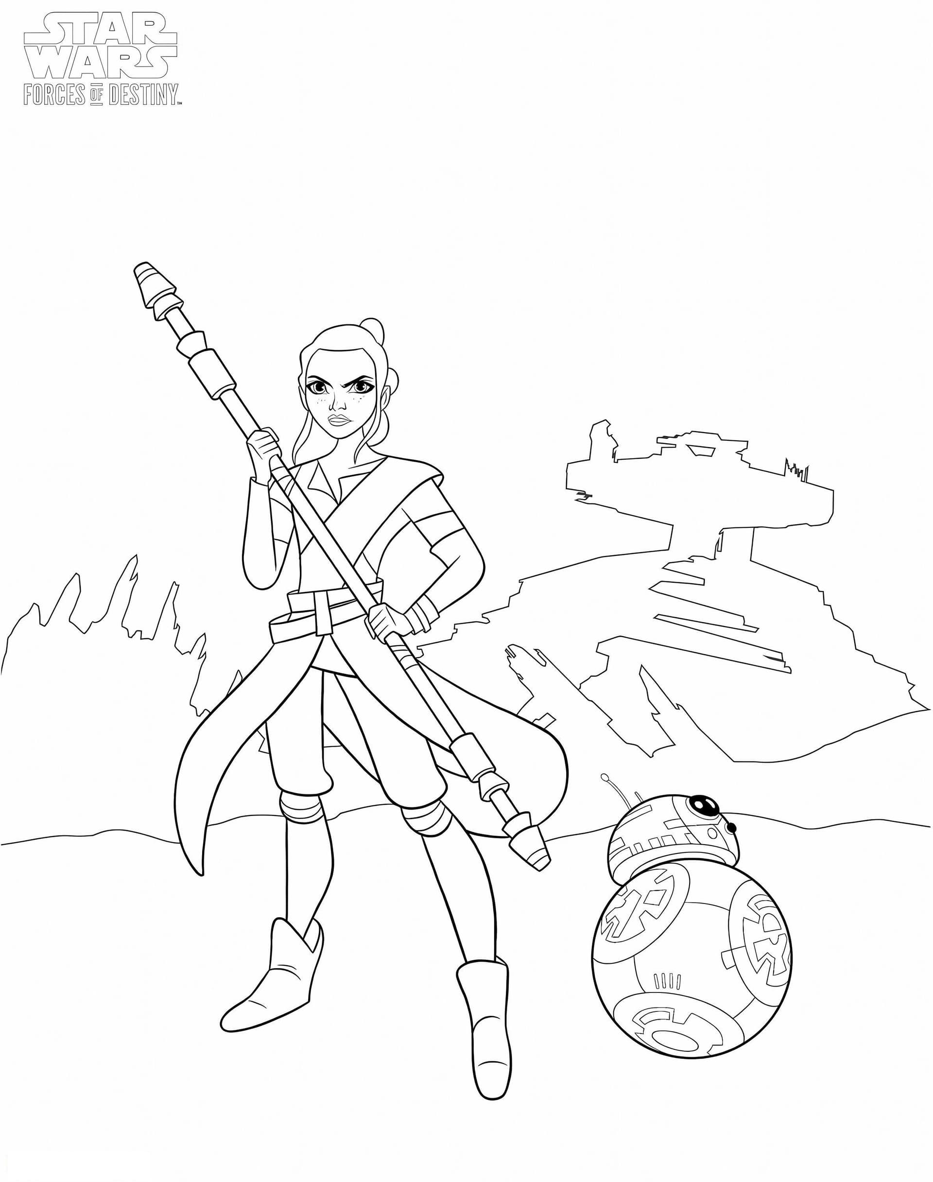 BB 8 And Rey