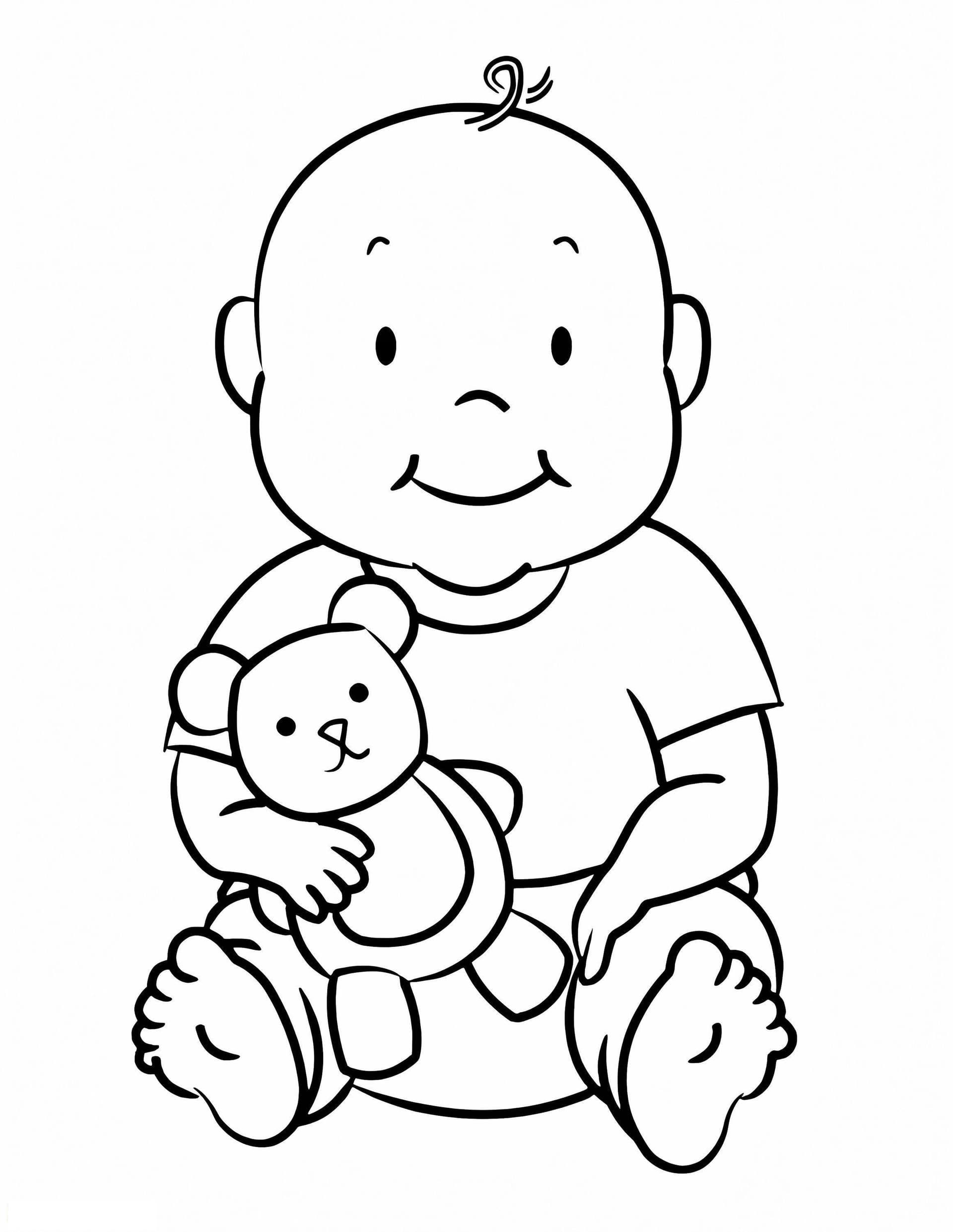 Baby And Teddy