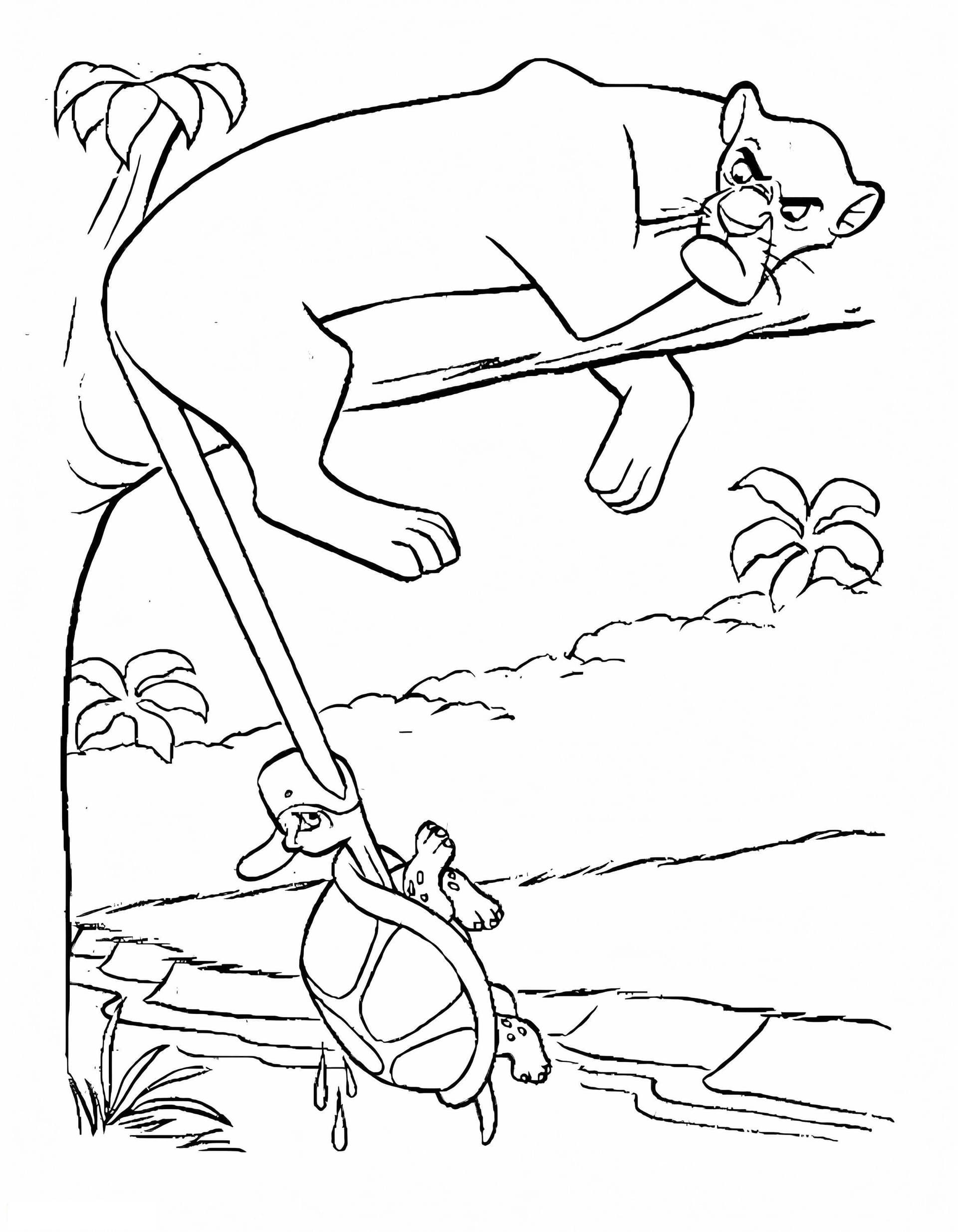 Bagheera And Turtle