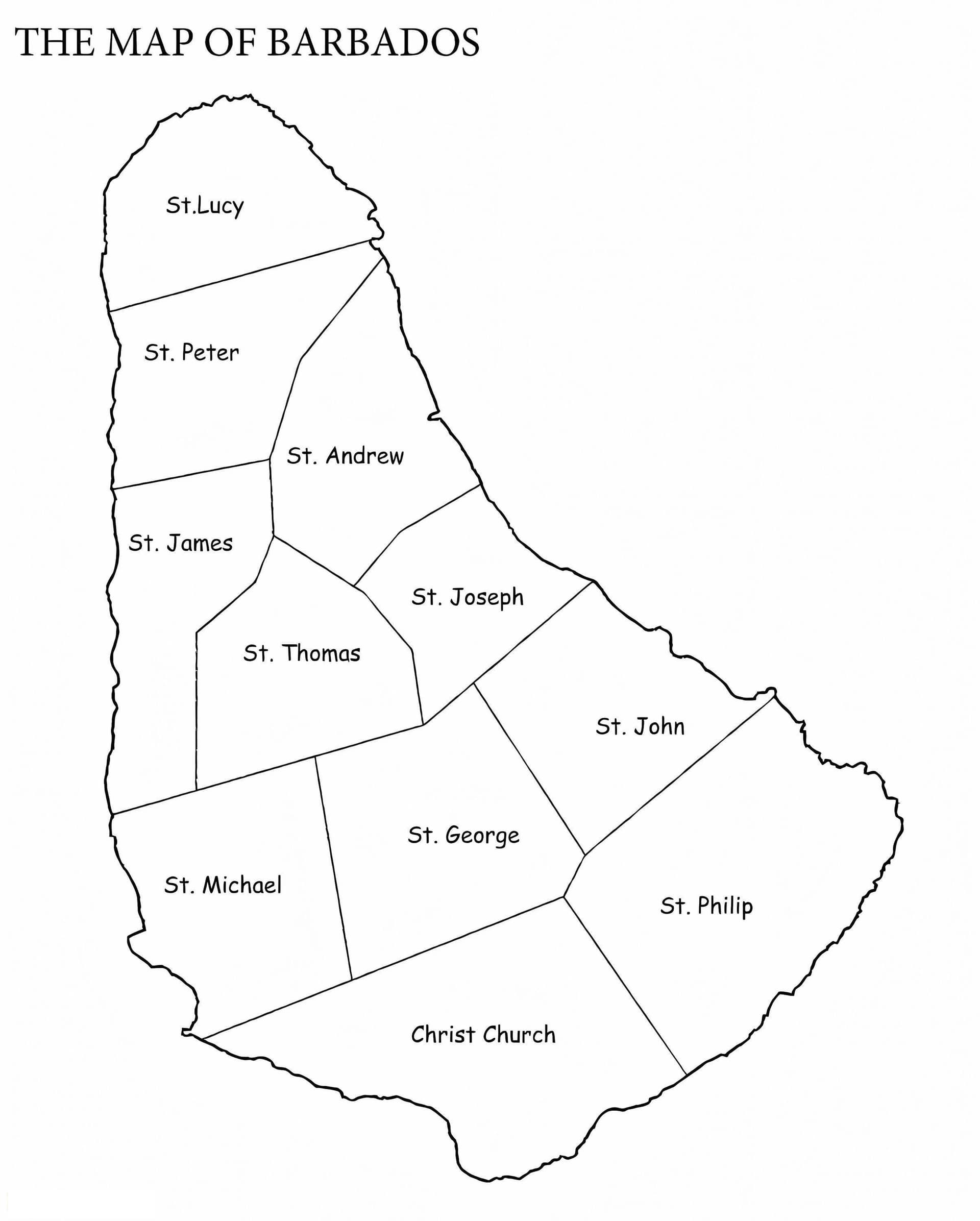 Barbados Map 3