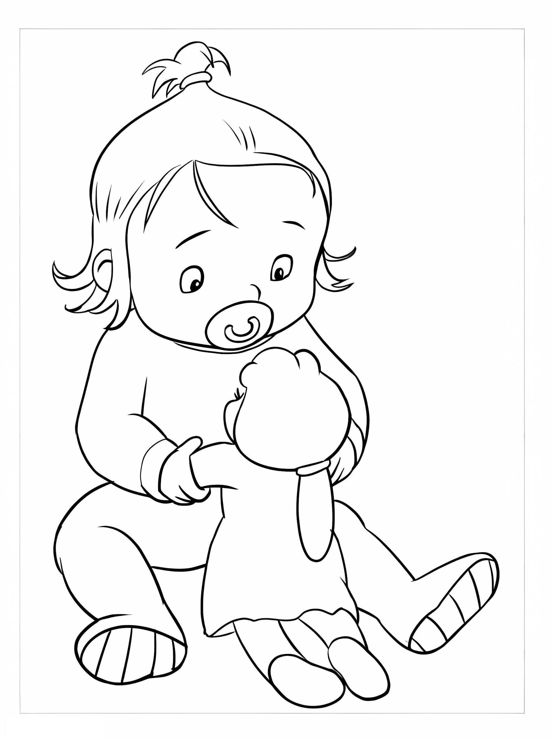 Baby With Toy