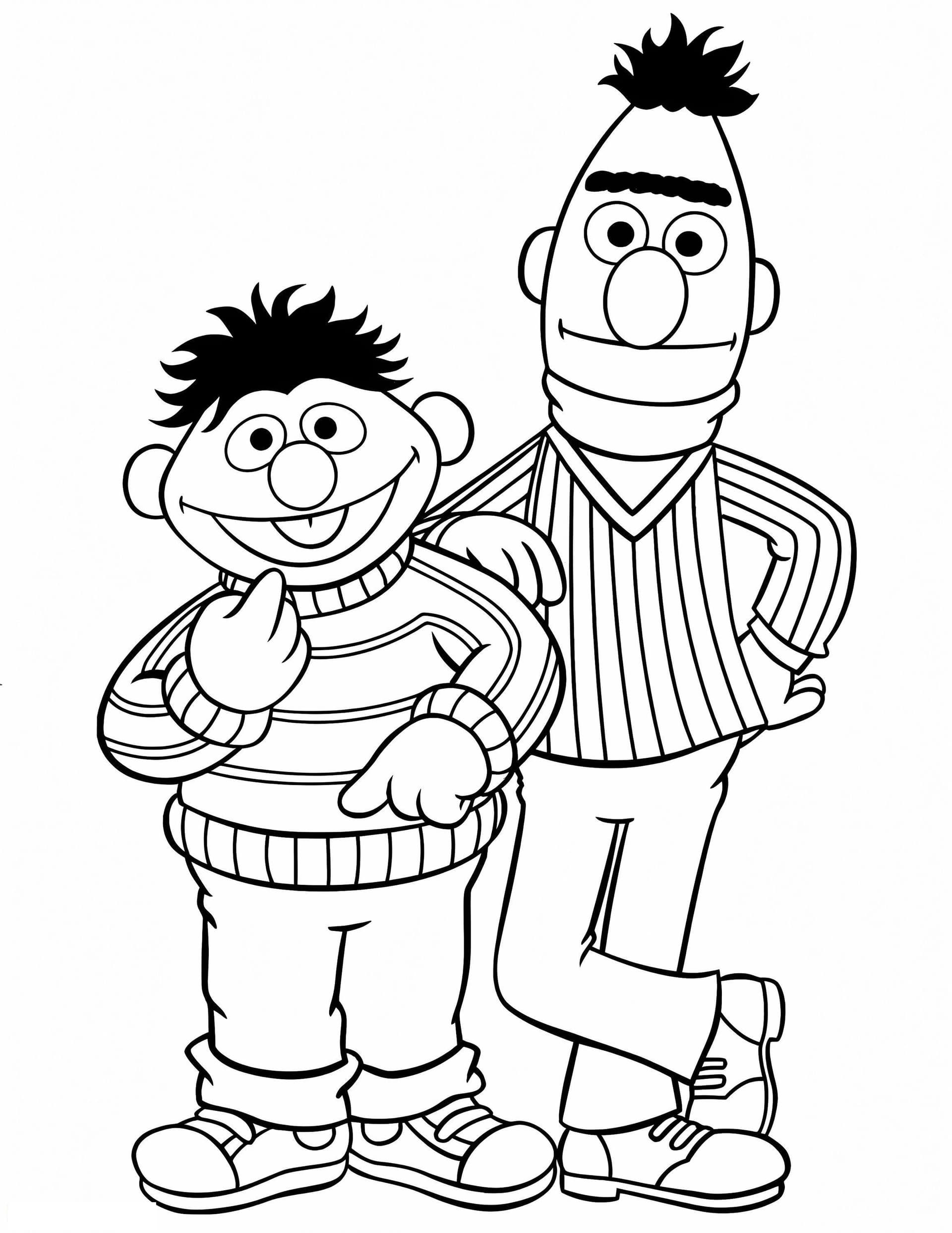 Bert Ernie Sesame Street