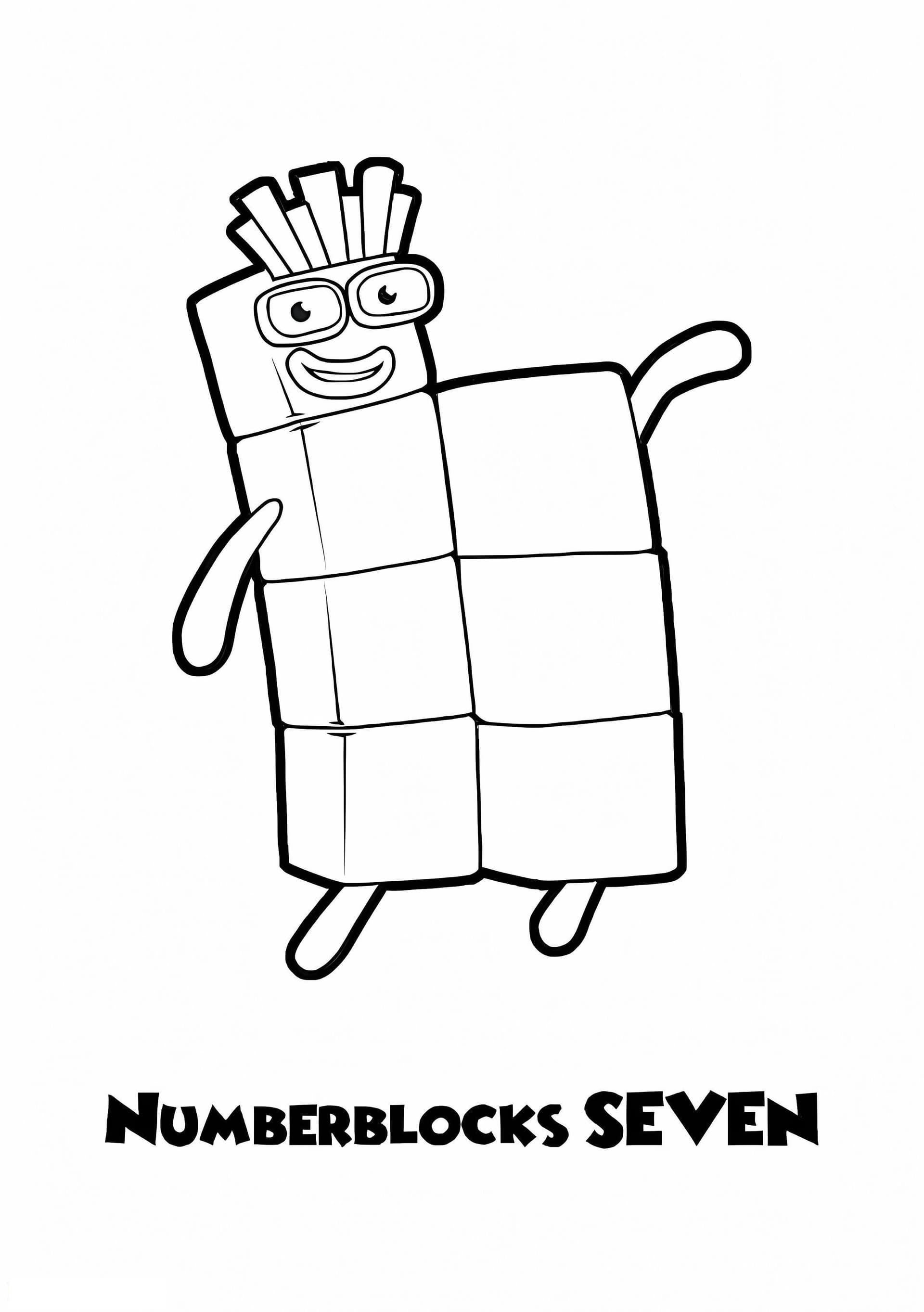 Number Blocks 7