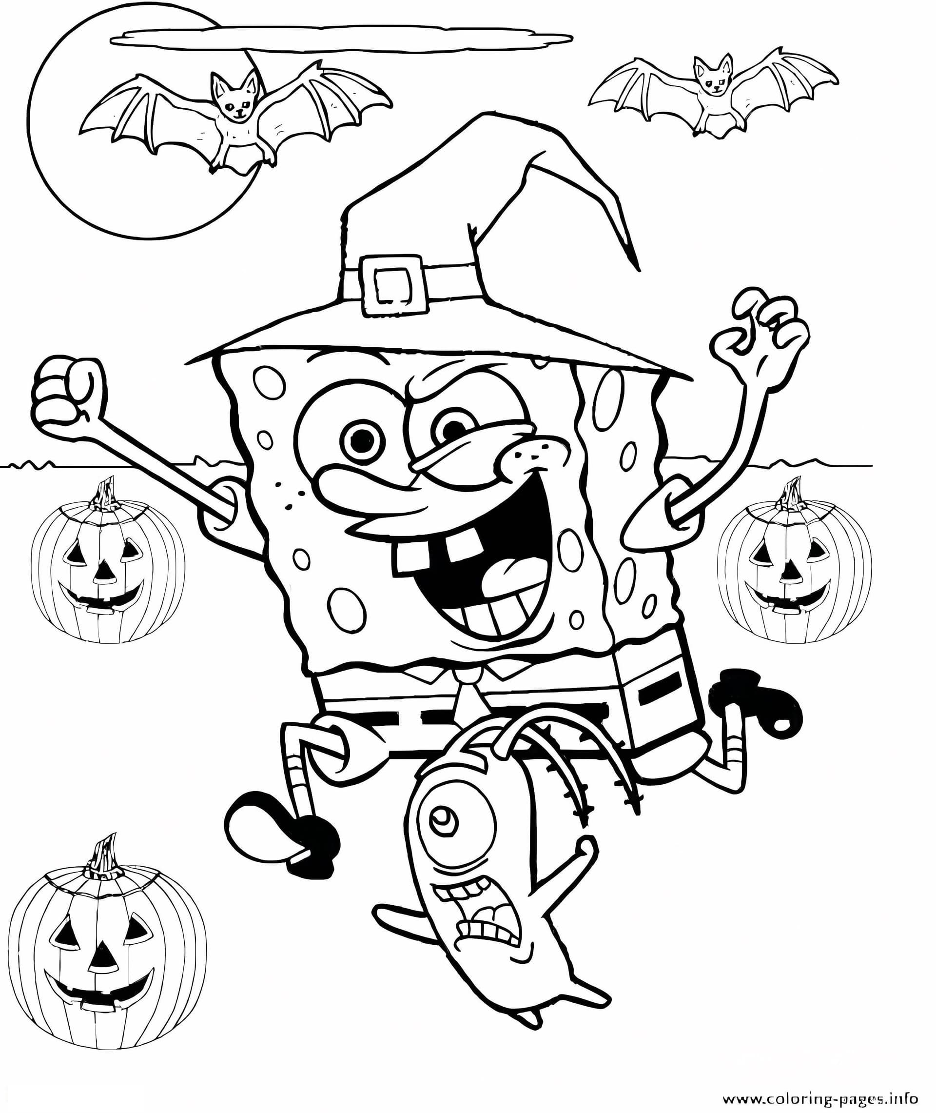 SpongeBob Witch Running