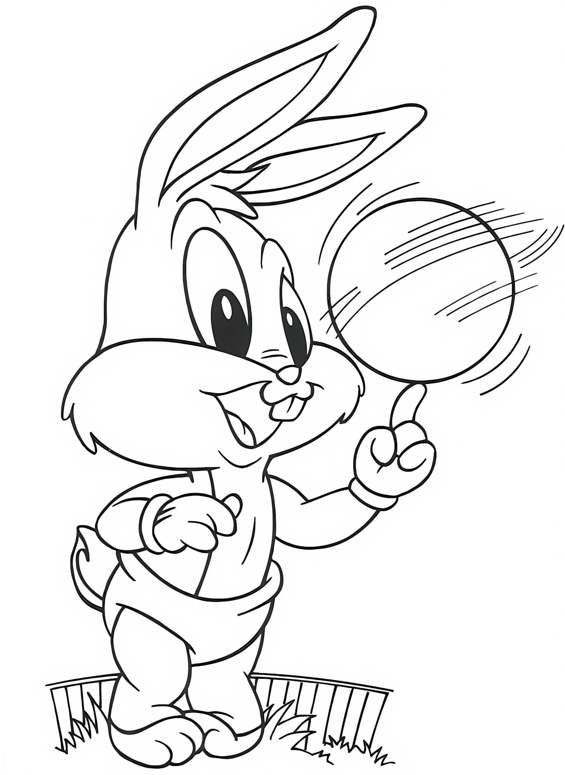 Bugs Bunny With Ball