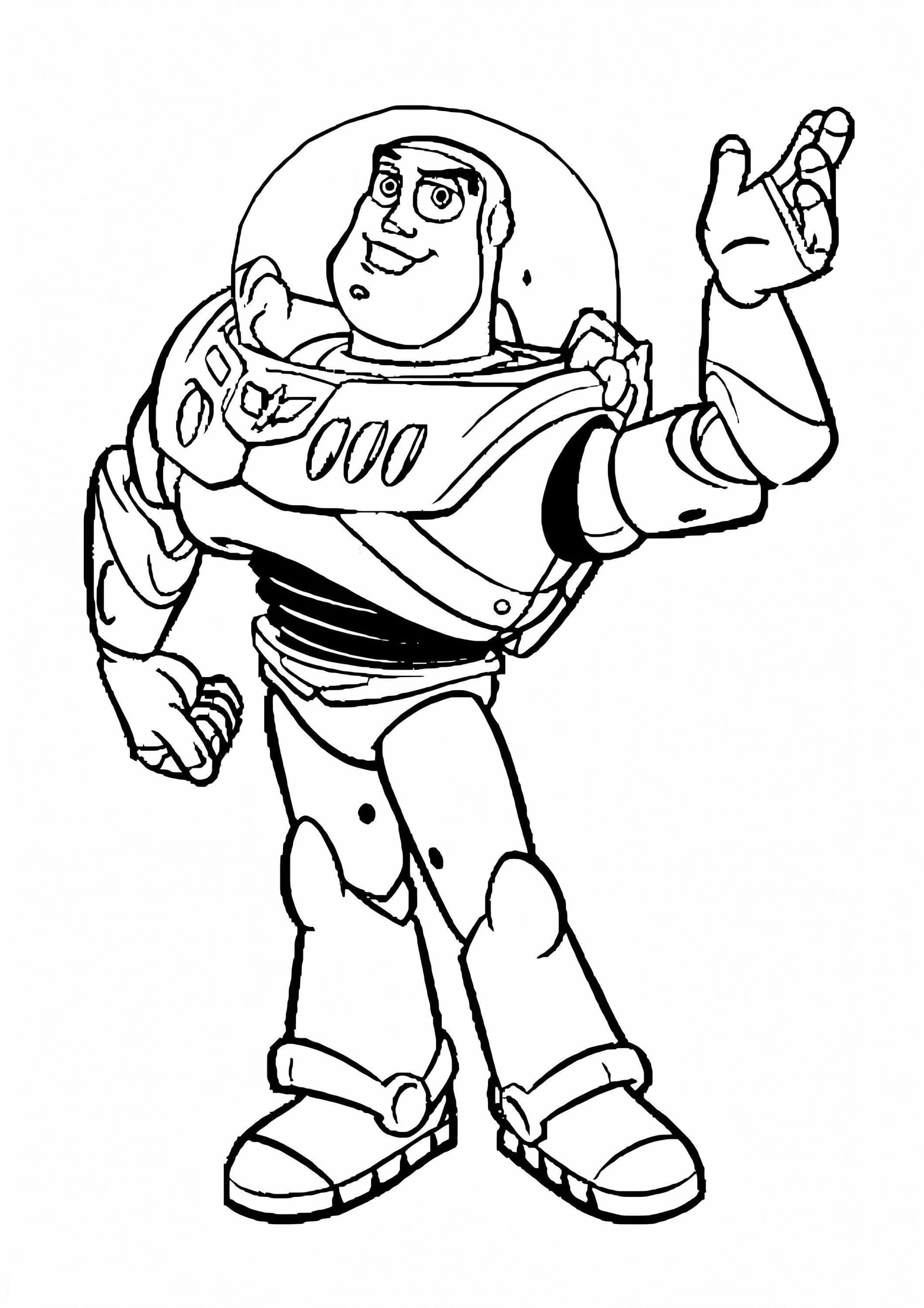 Buzz Lightyear Is Smiling
