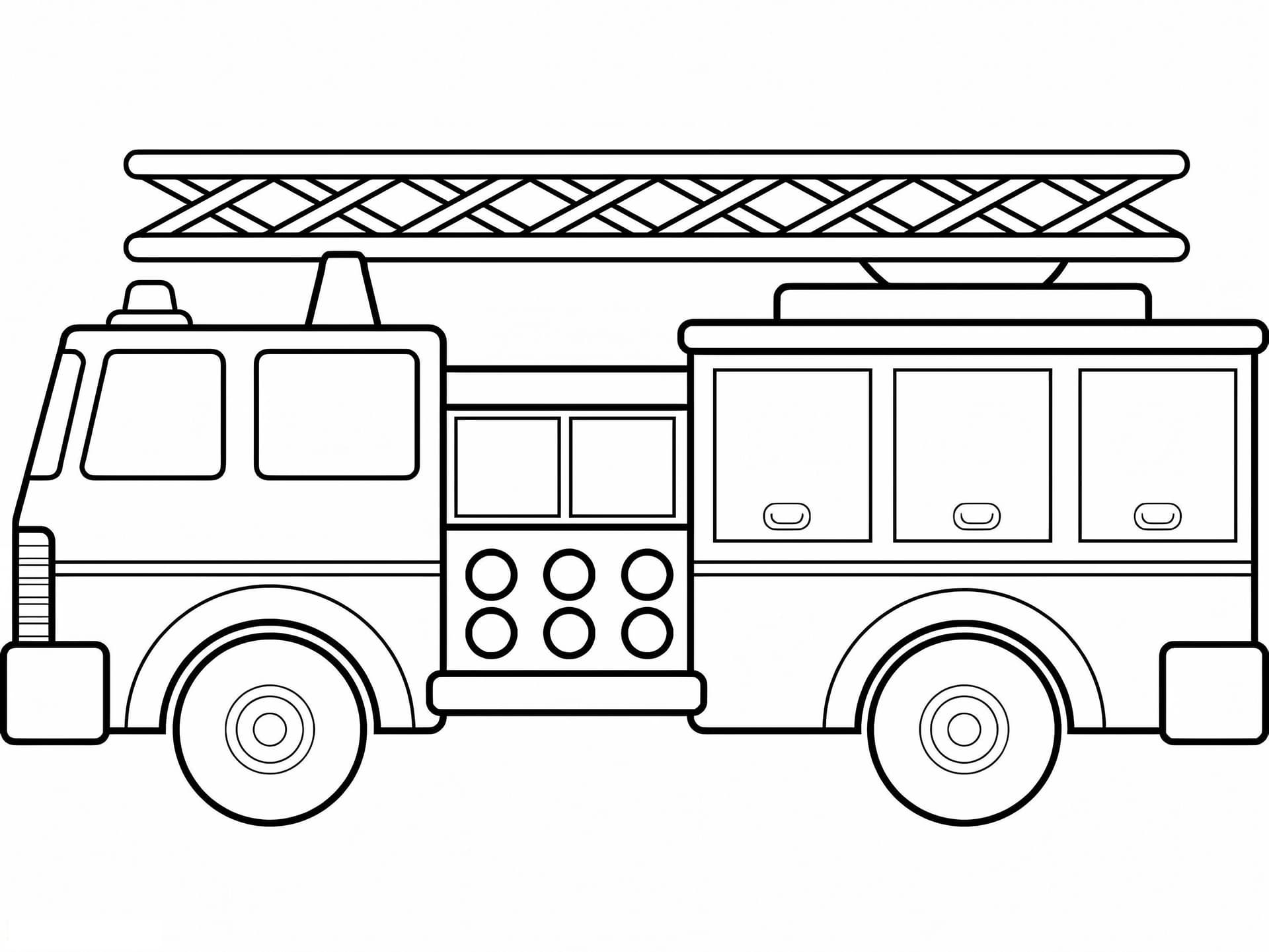 Single Fire Truck 1