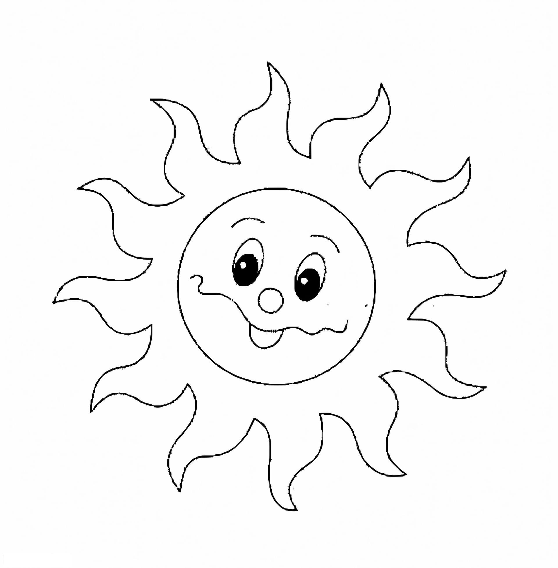 Cartoon Sun