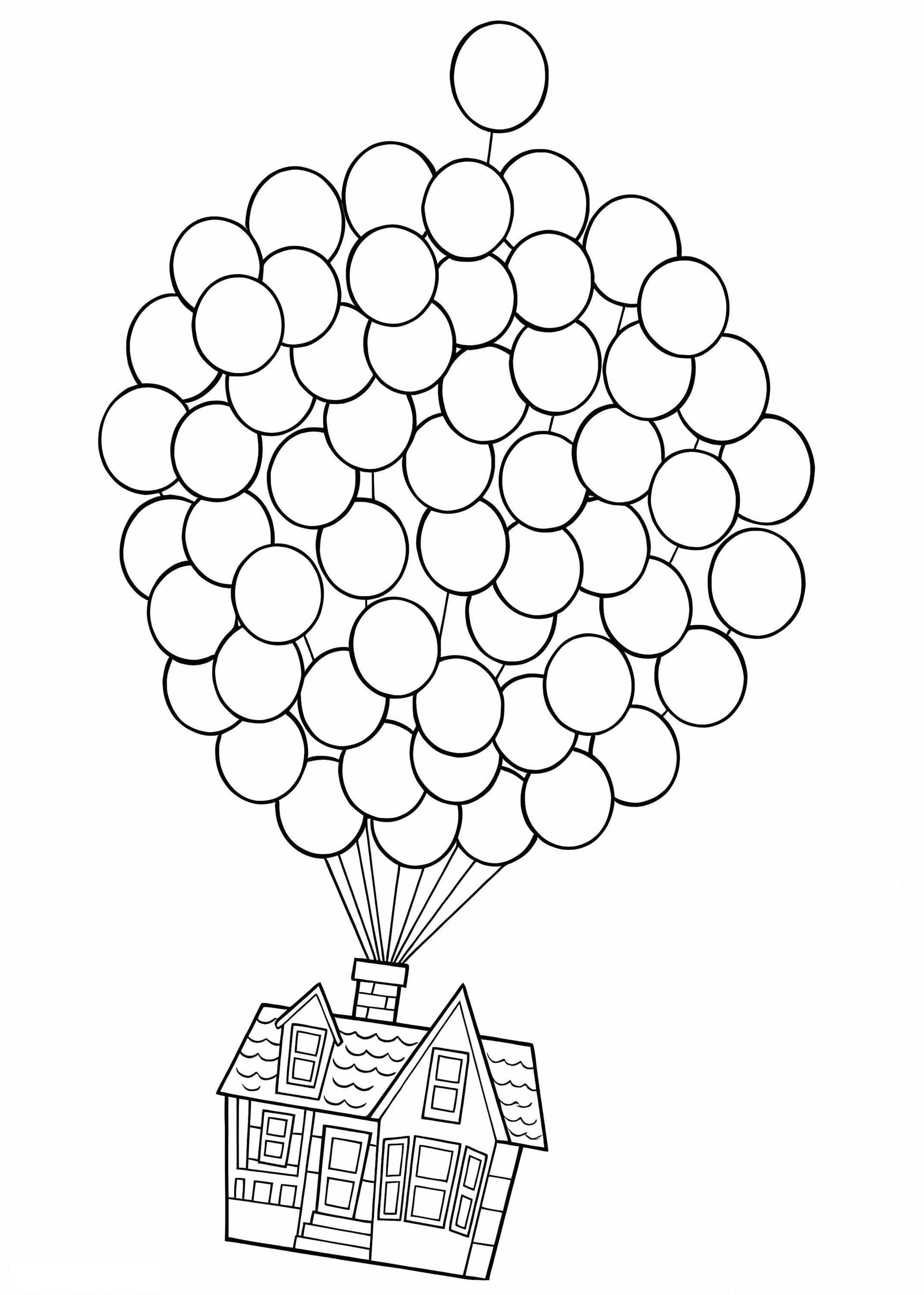 Balloon House In Up