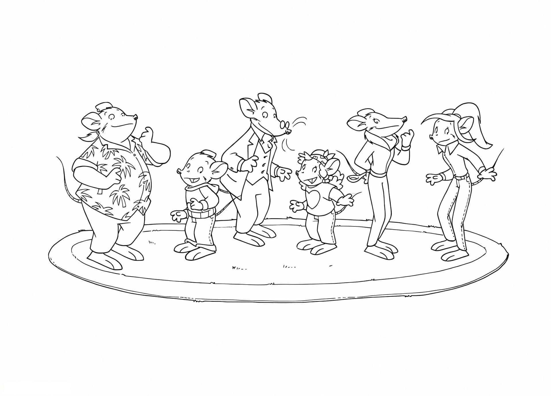 Characters From Geronimo Stilton