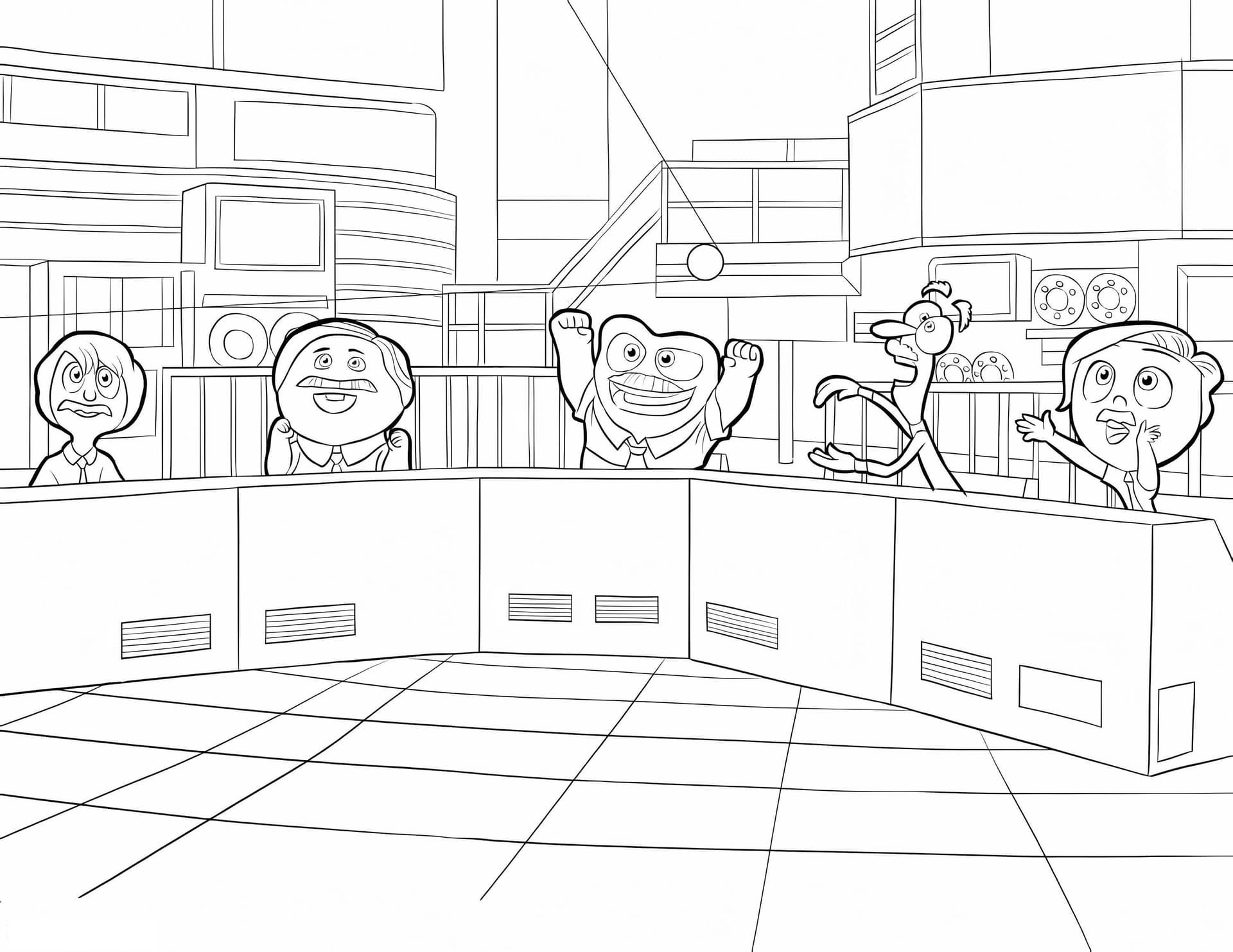 Characters From Inside Out 3