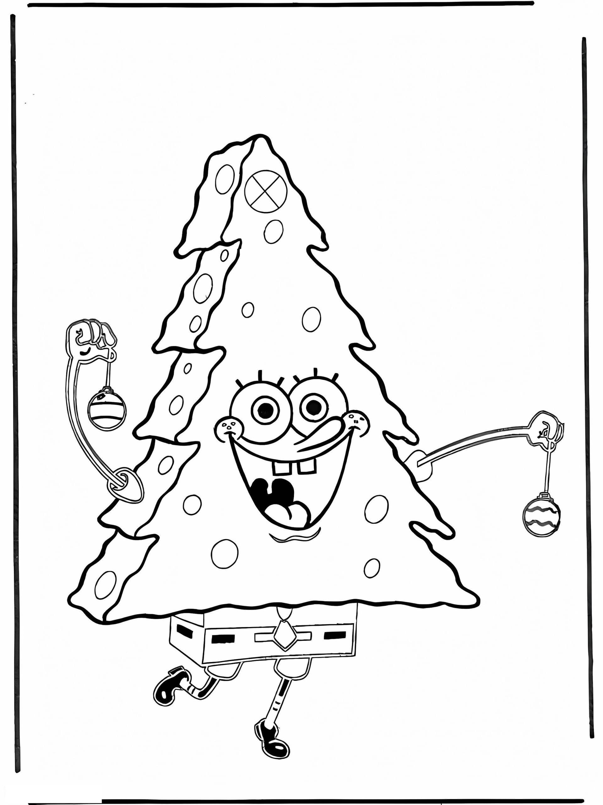 Christmas Tree SpongeBob