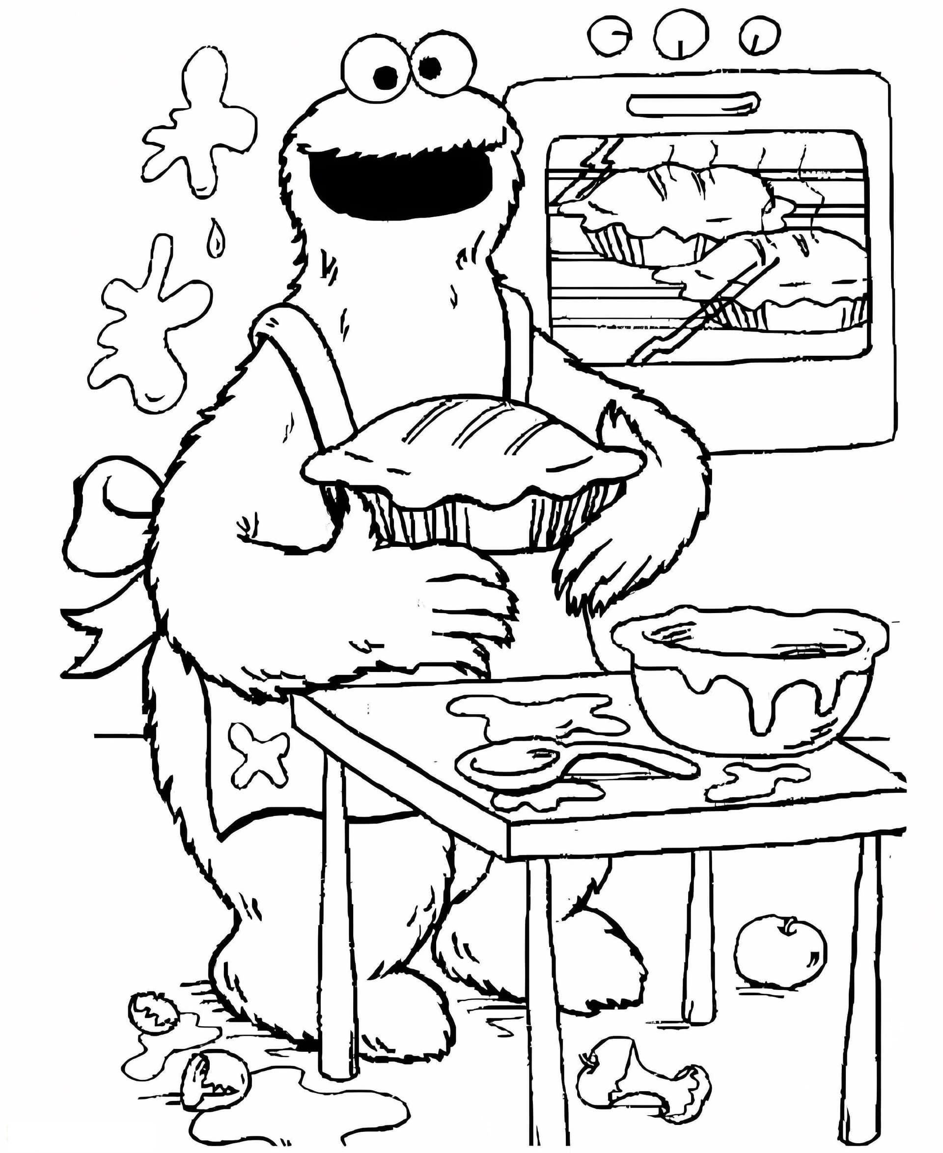 Cook Cookie Monster