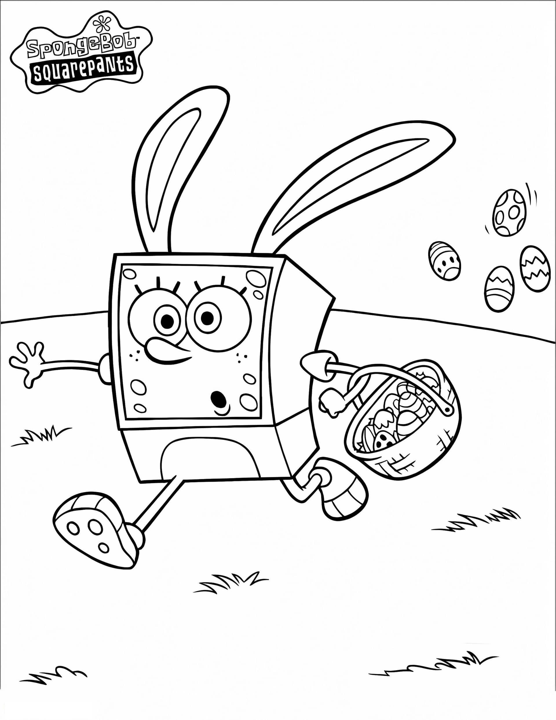 SpongeBob Easter Bunny