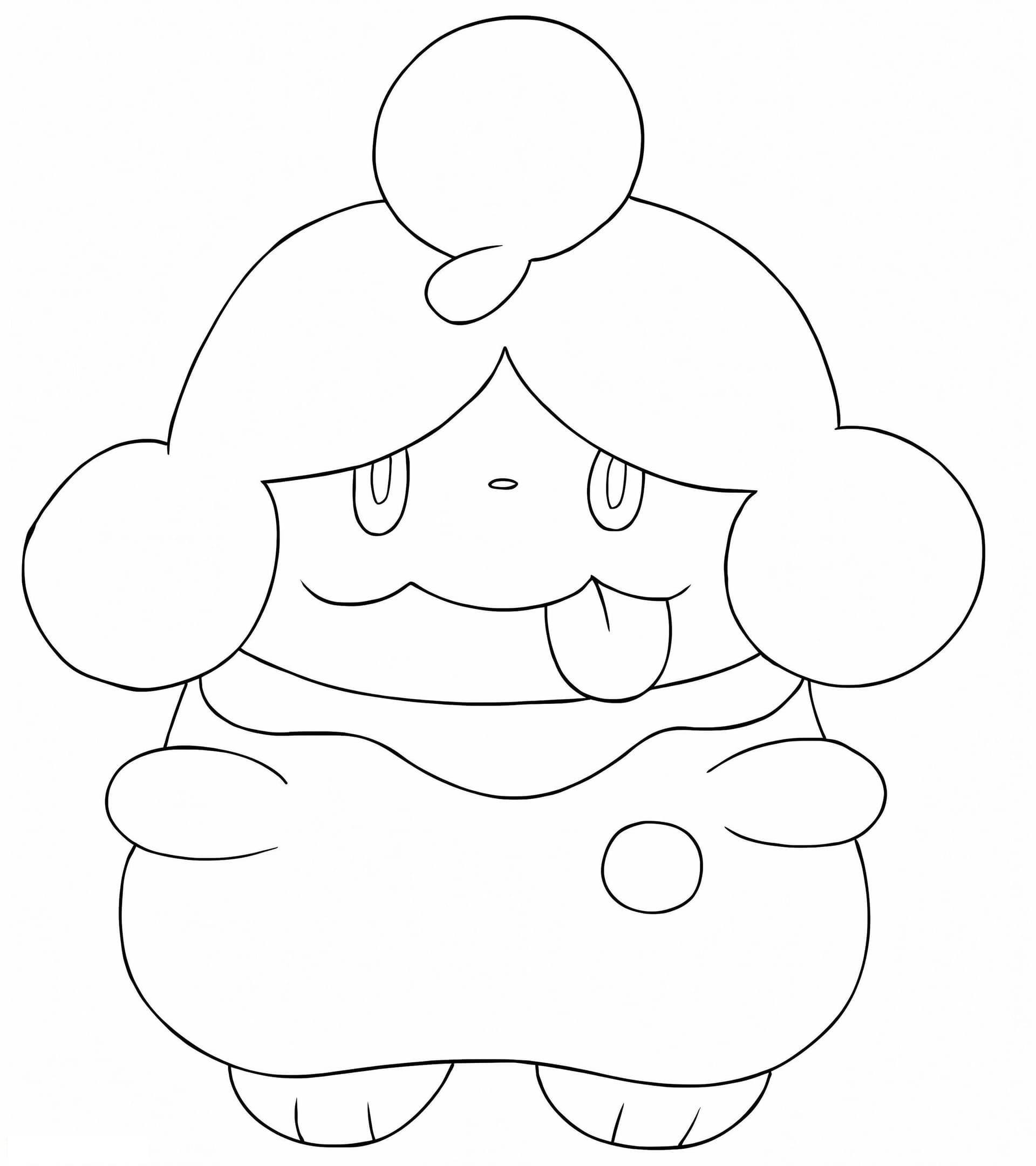 Cute Slurpuff Pokemon