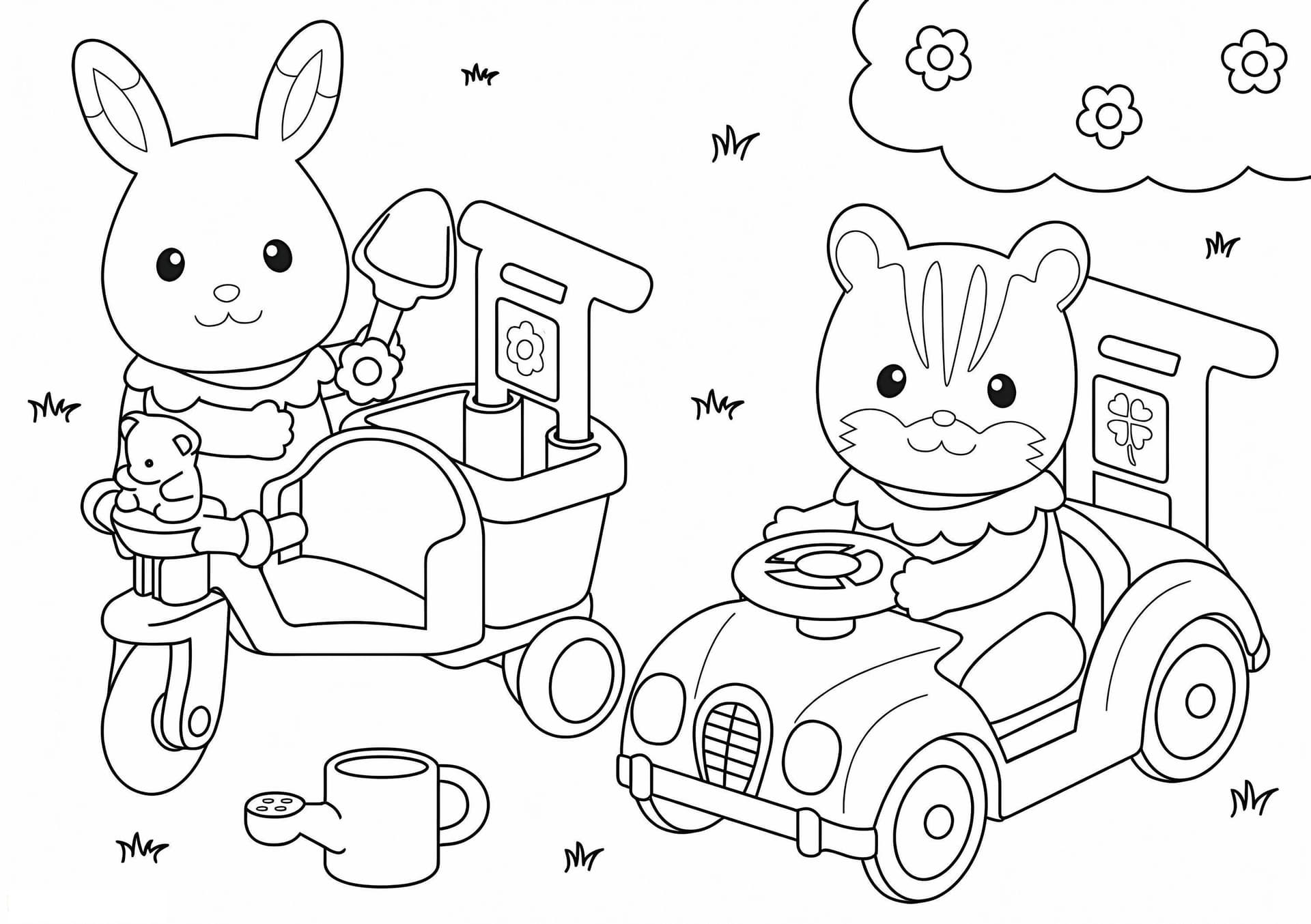 Cute Sylvanian Families