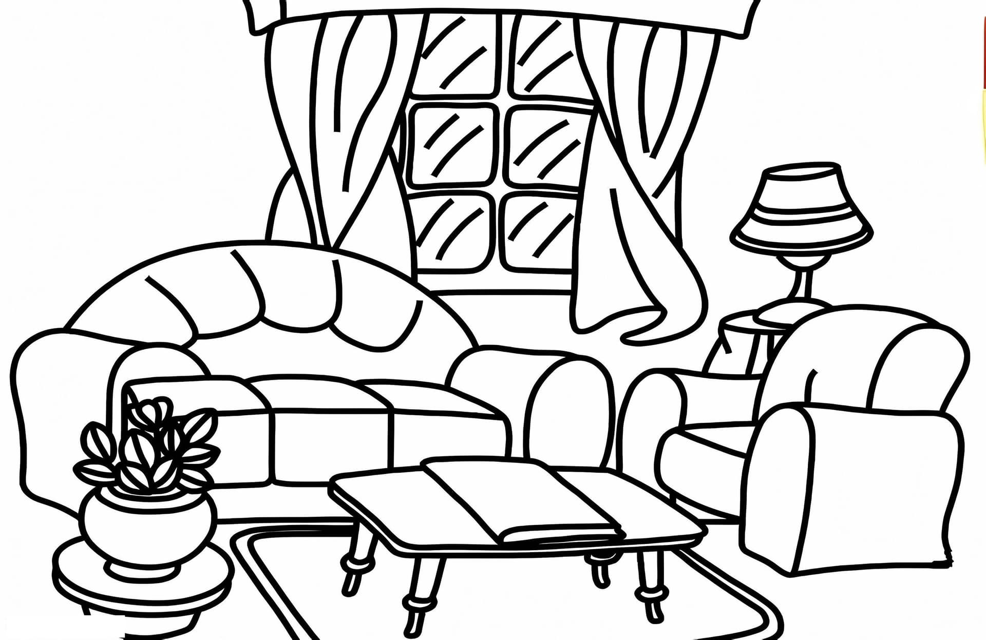 Drawing Living Room