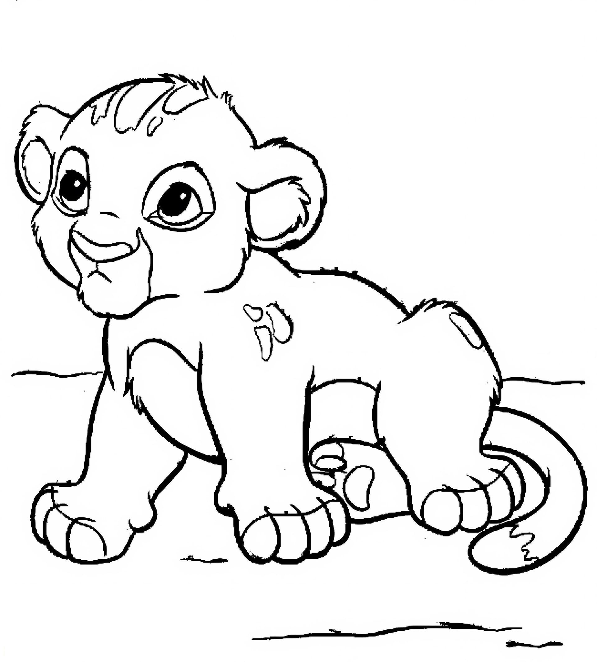 Simba Drawing