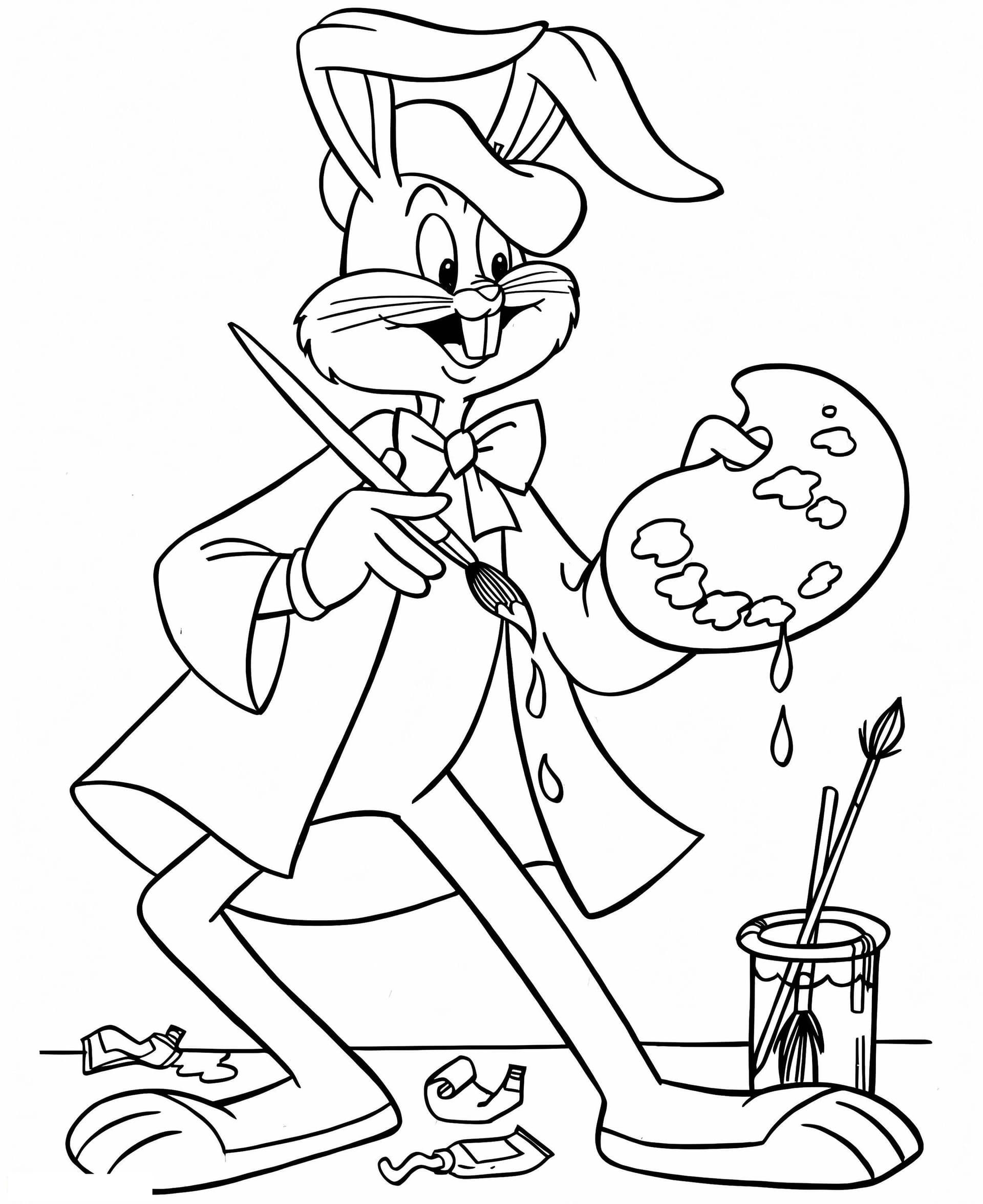 Bugs Bunny Coloring Pages