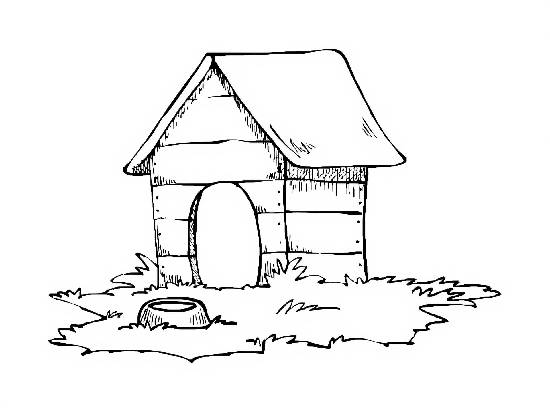 Dog House To Print