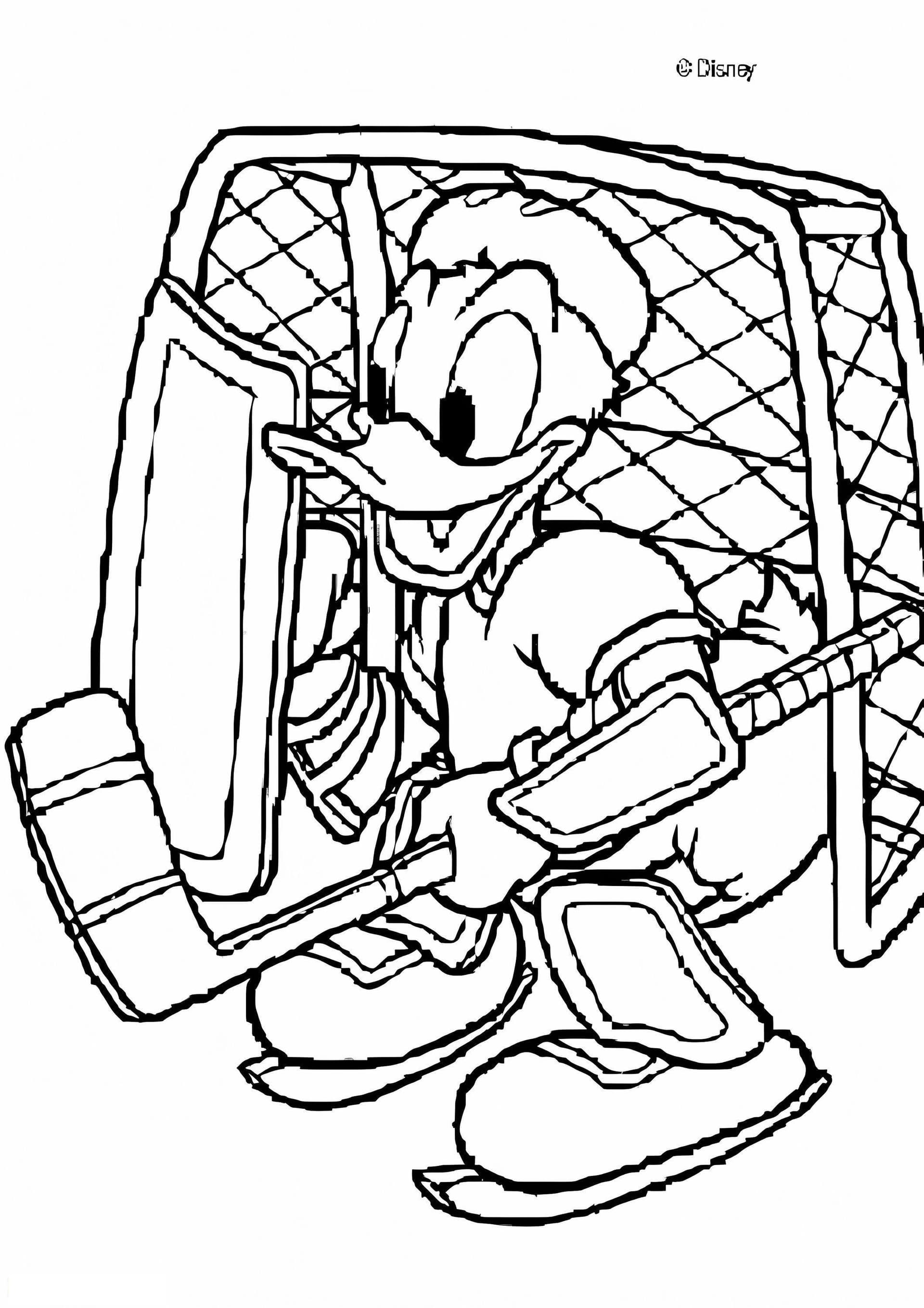 Donal Pato Playing Hockey