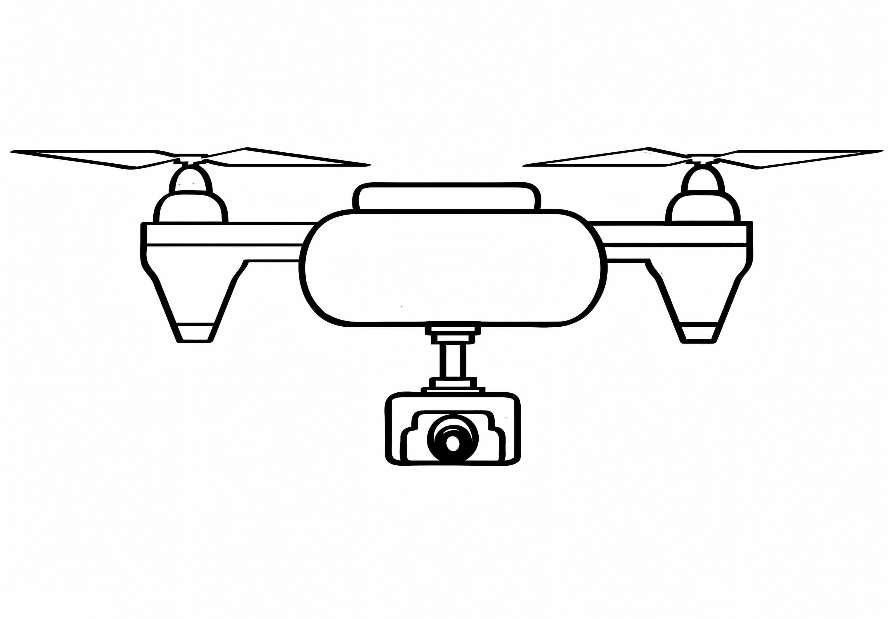Dron para Imprimir