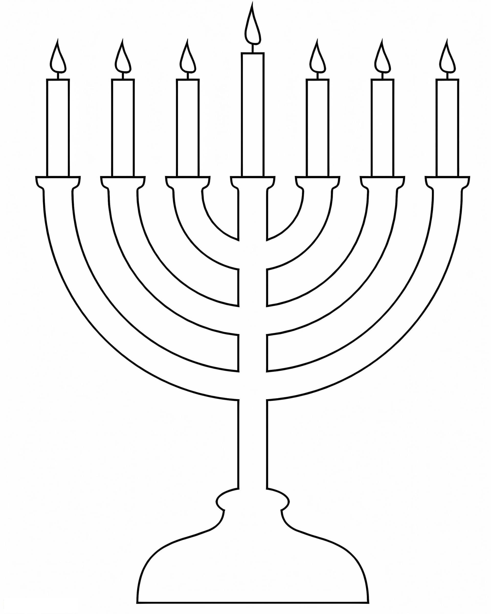 Easy Menorah