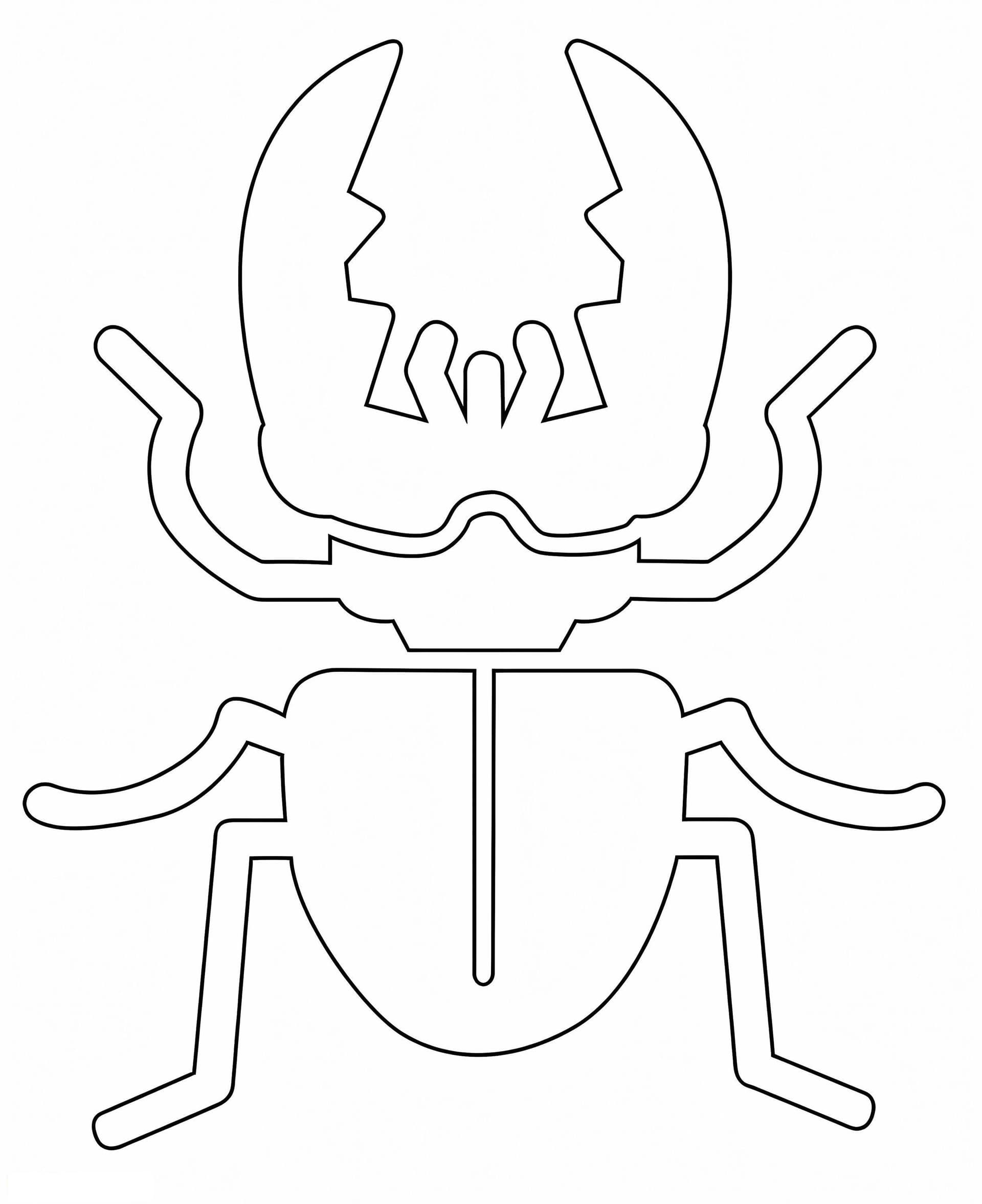 Easy Stag Beetle