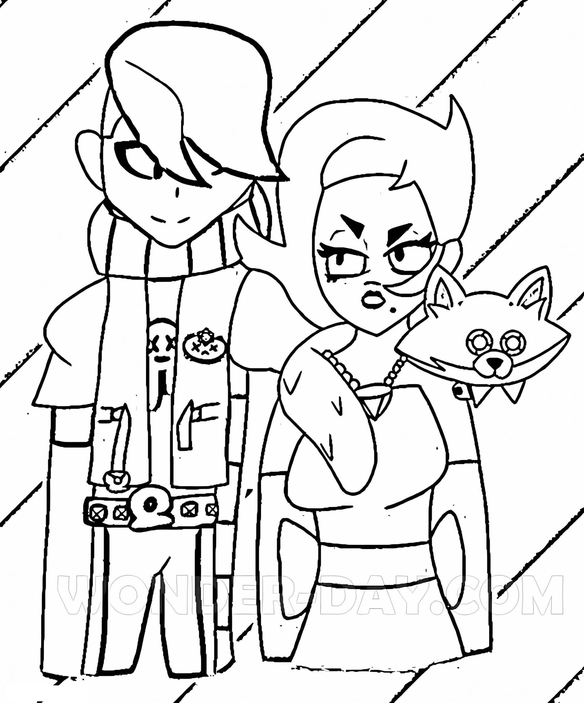 Edgar And Lola Brawl Stars