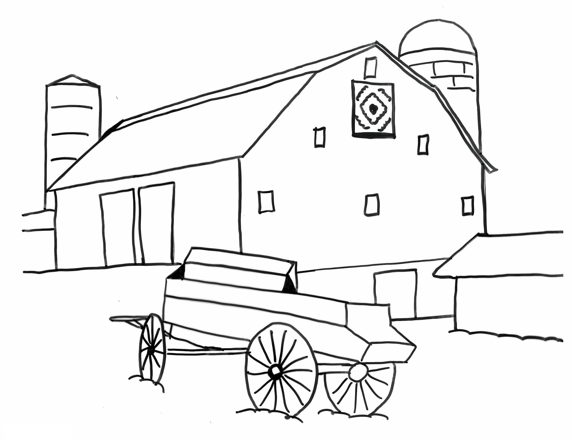 Quilts Barn In Garrett County Maryland Scaled