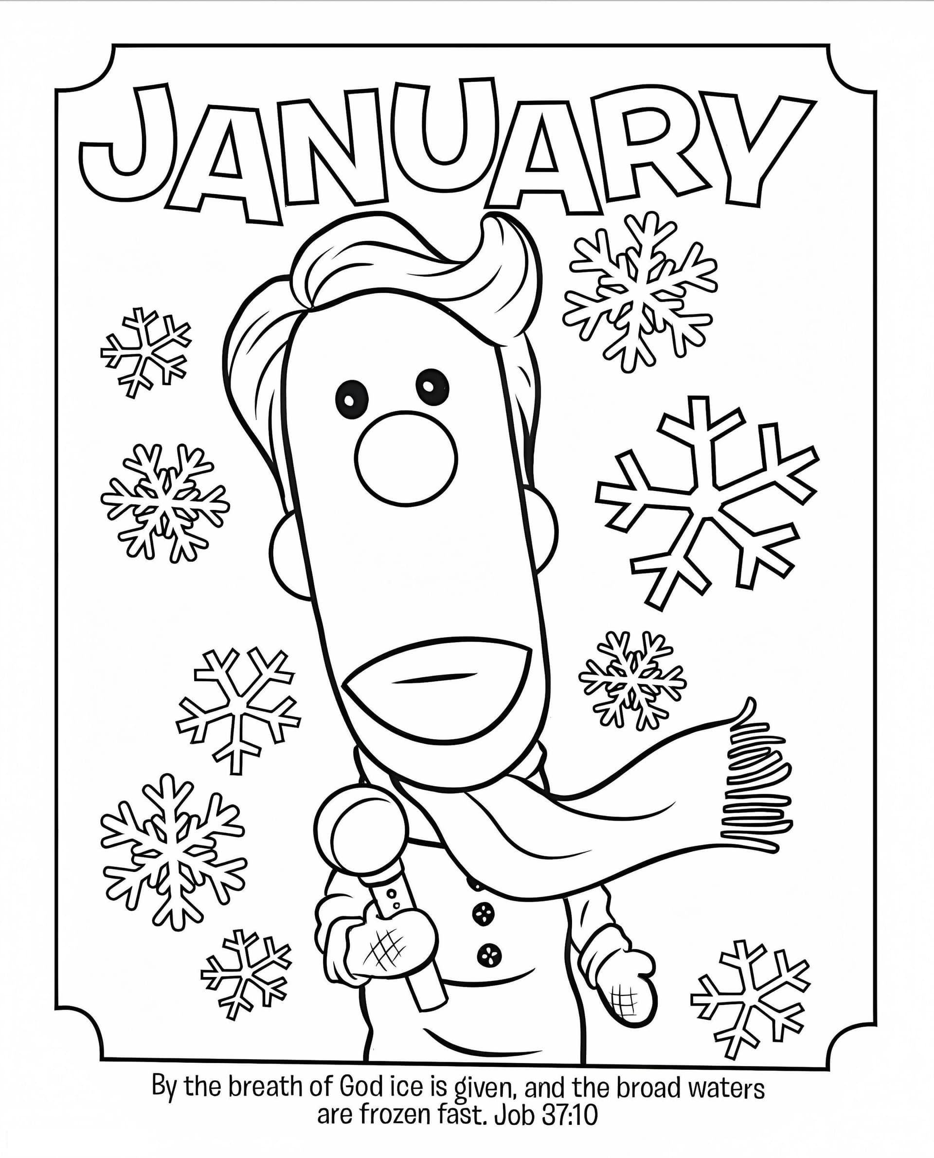 January With The Man