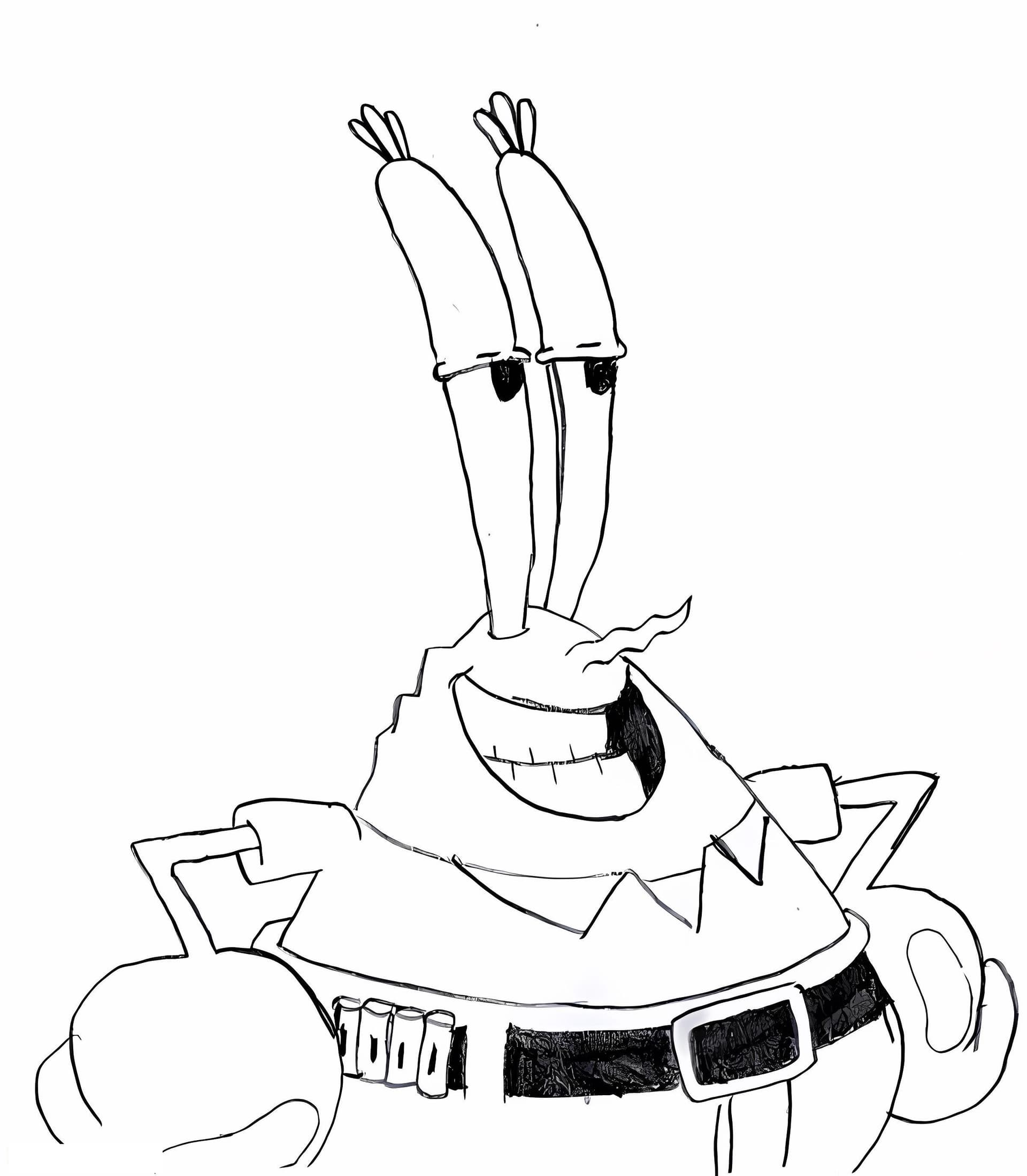 Face Mr. Krabs