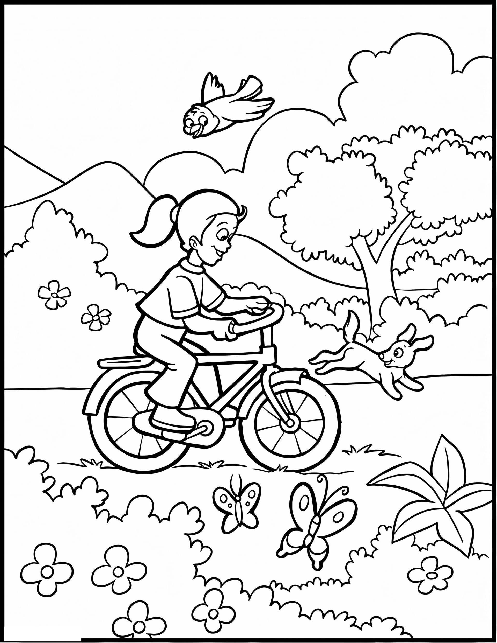 Cycling In Spring 793X1024
