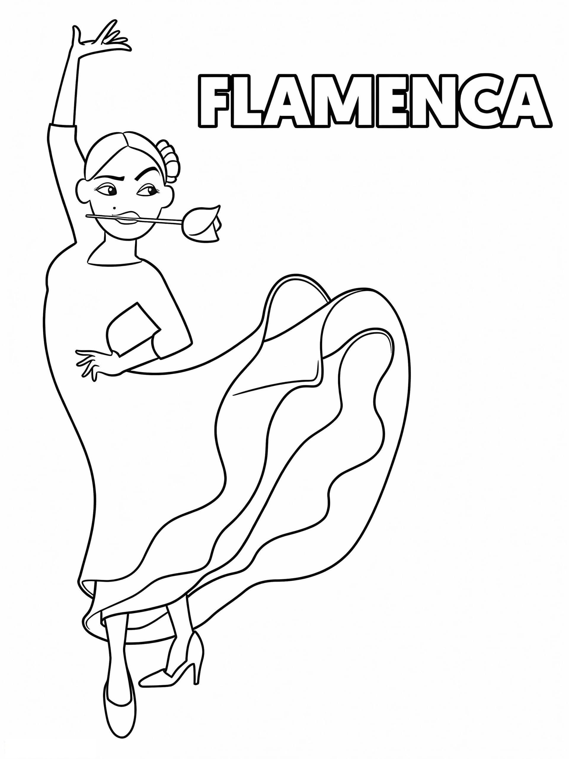 Flamenca From The Emoji Movie