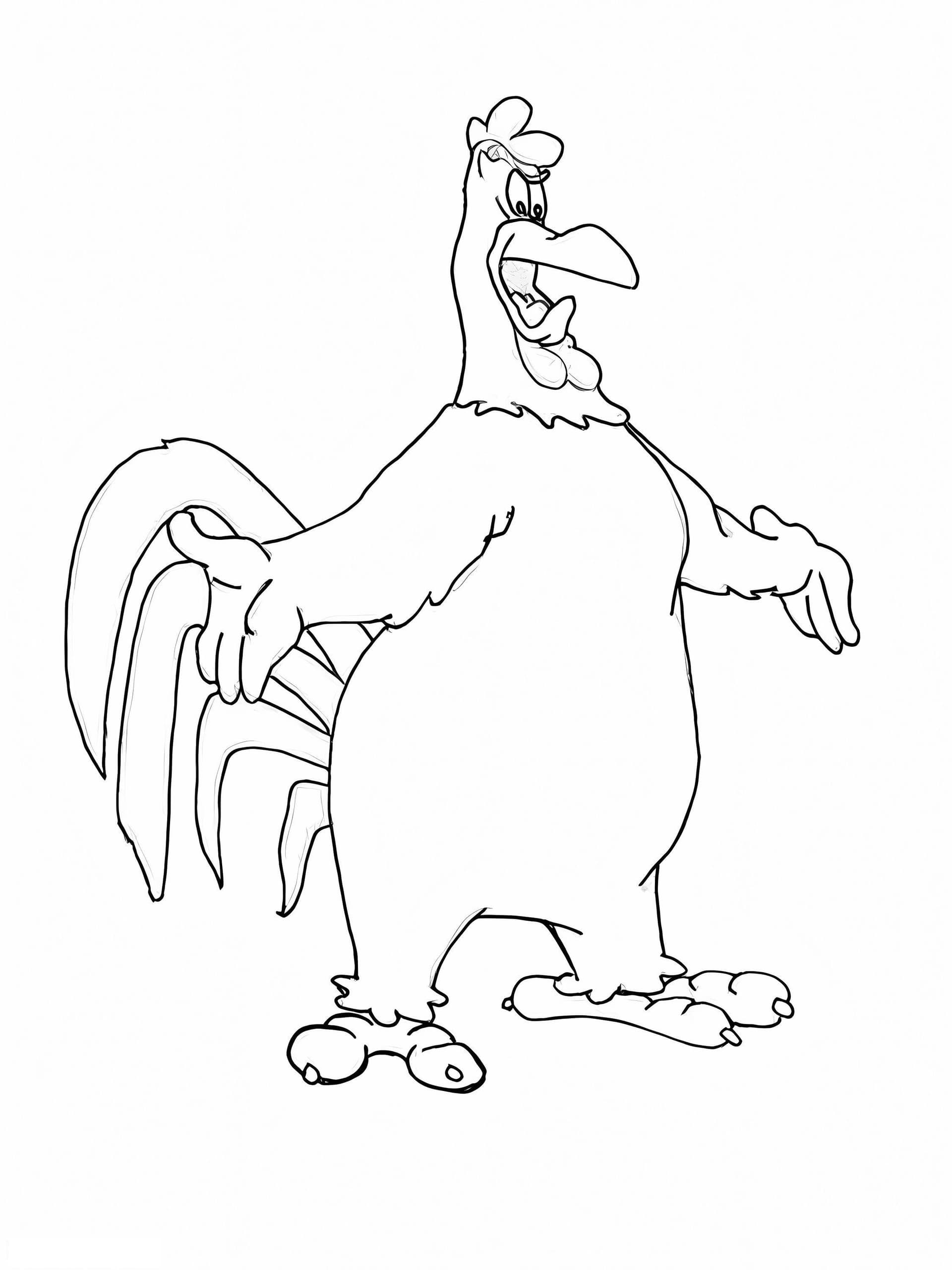Foghorn Leghorn Angry