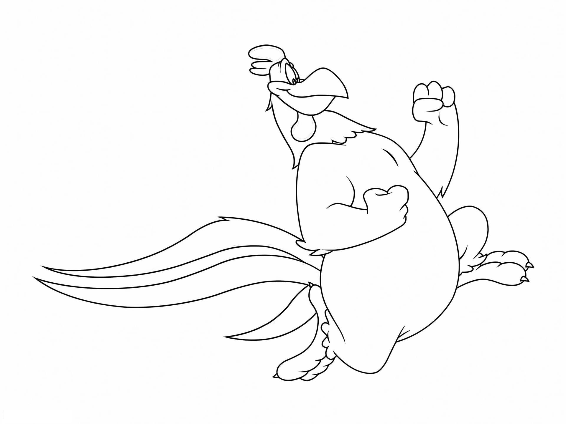 Foghorn Leghorn Running